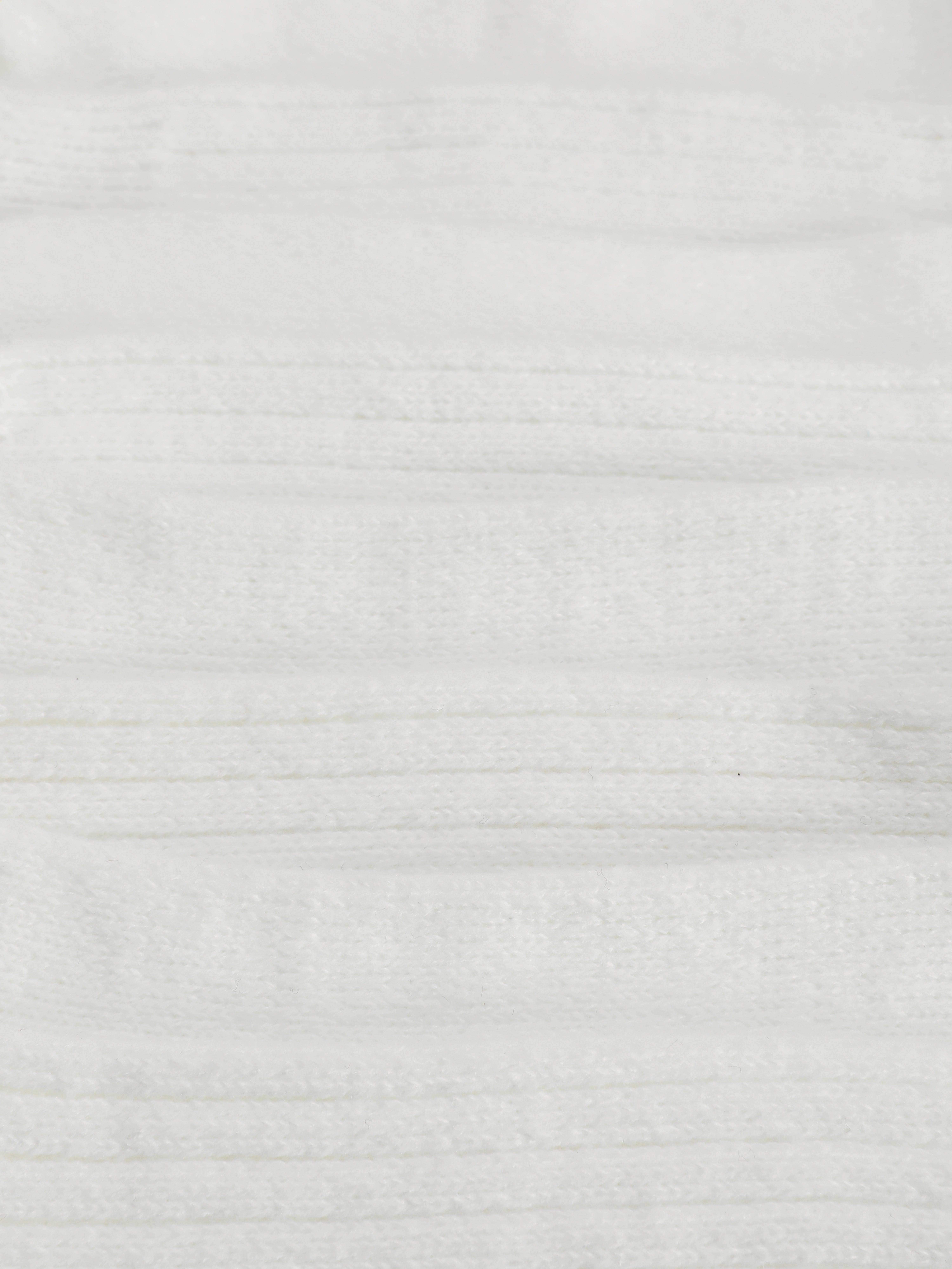Ribbed Crew House Socks