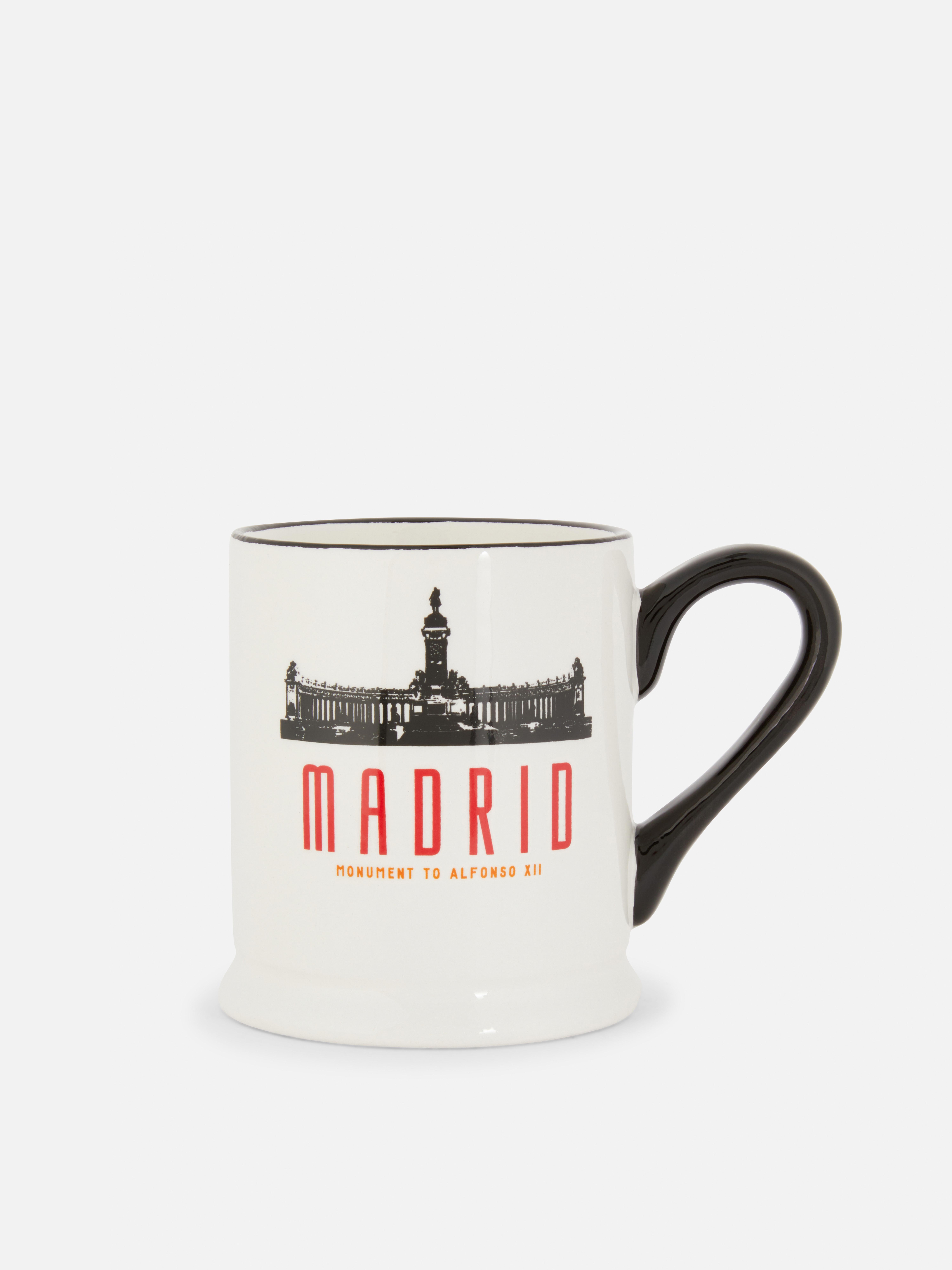 Taza con gráfico «Madrid City»