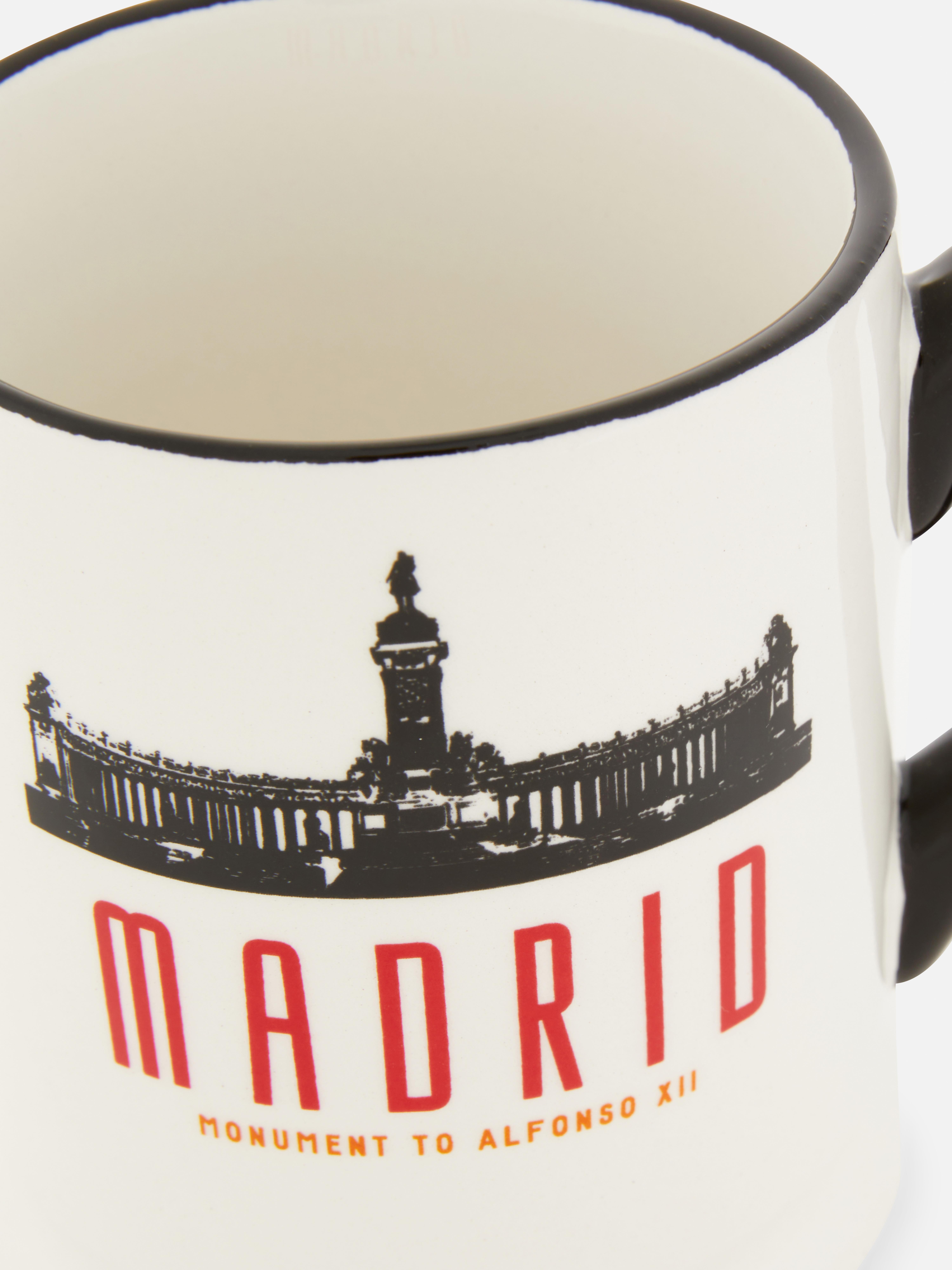 Taza con gráfico «Madrid City»