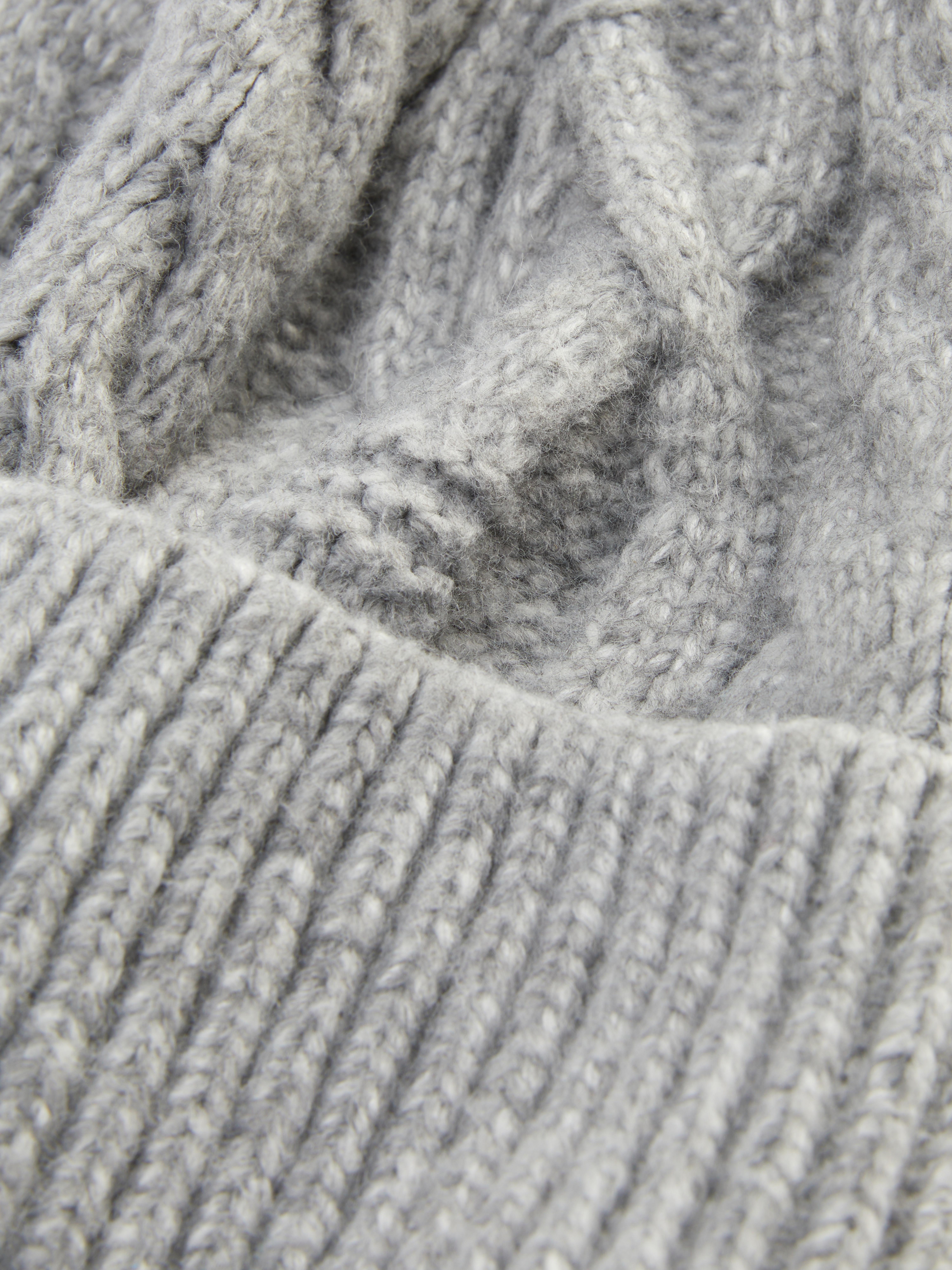 Gorro malha entrançada