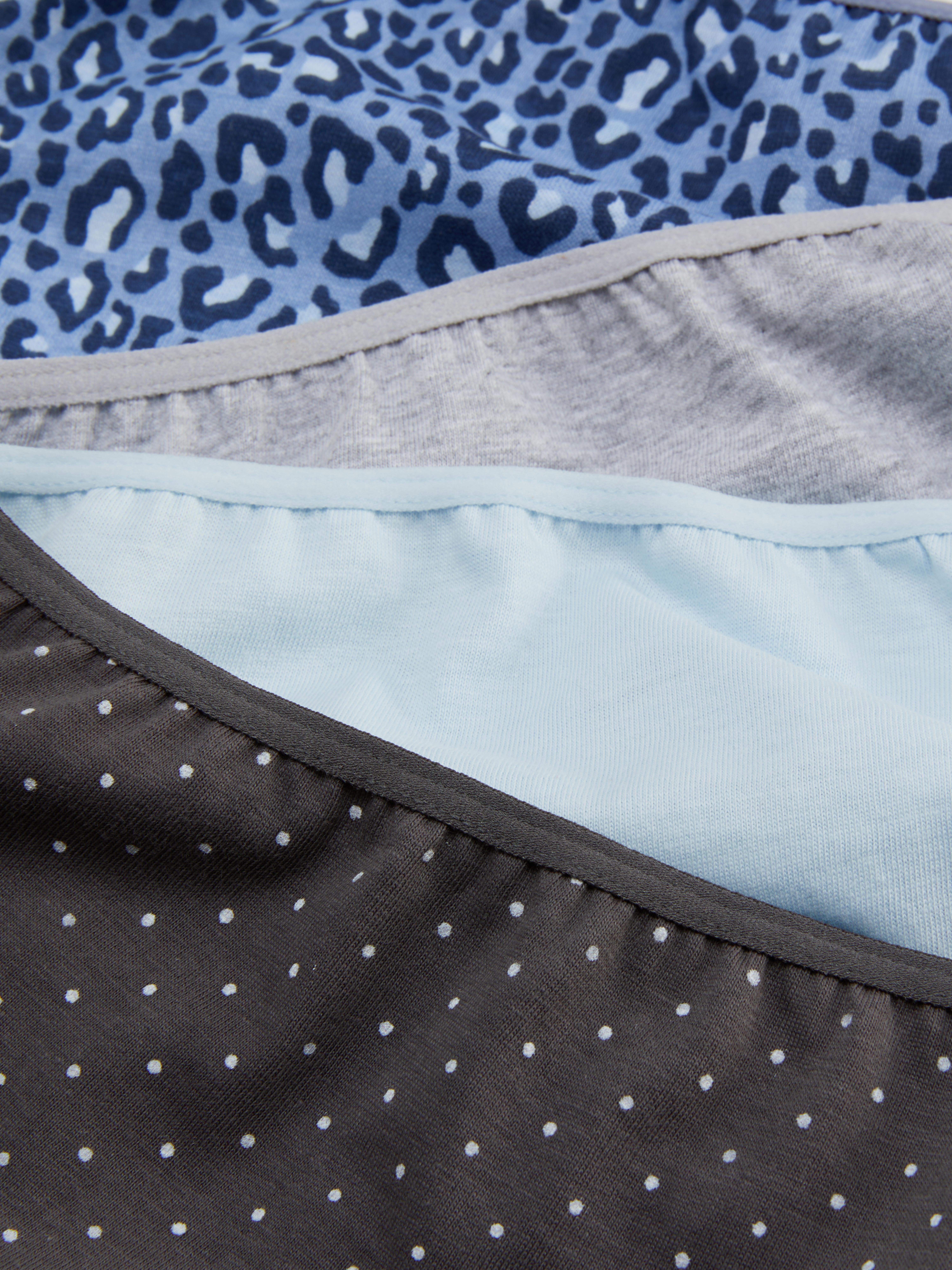 4pk Assorted Print Full Briefs