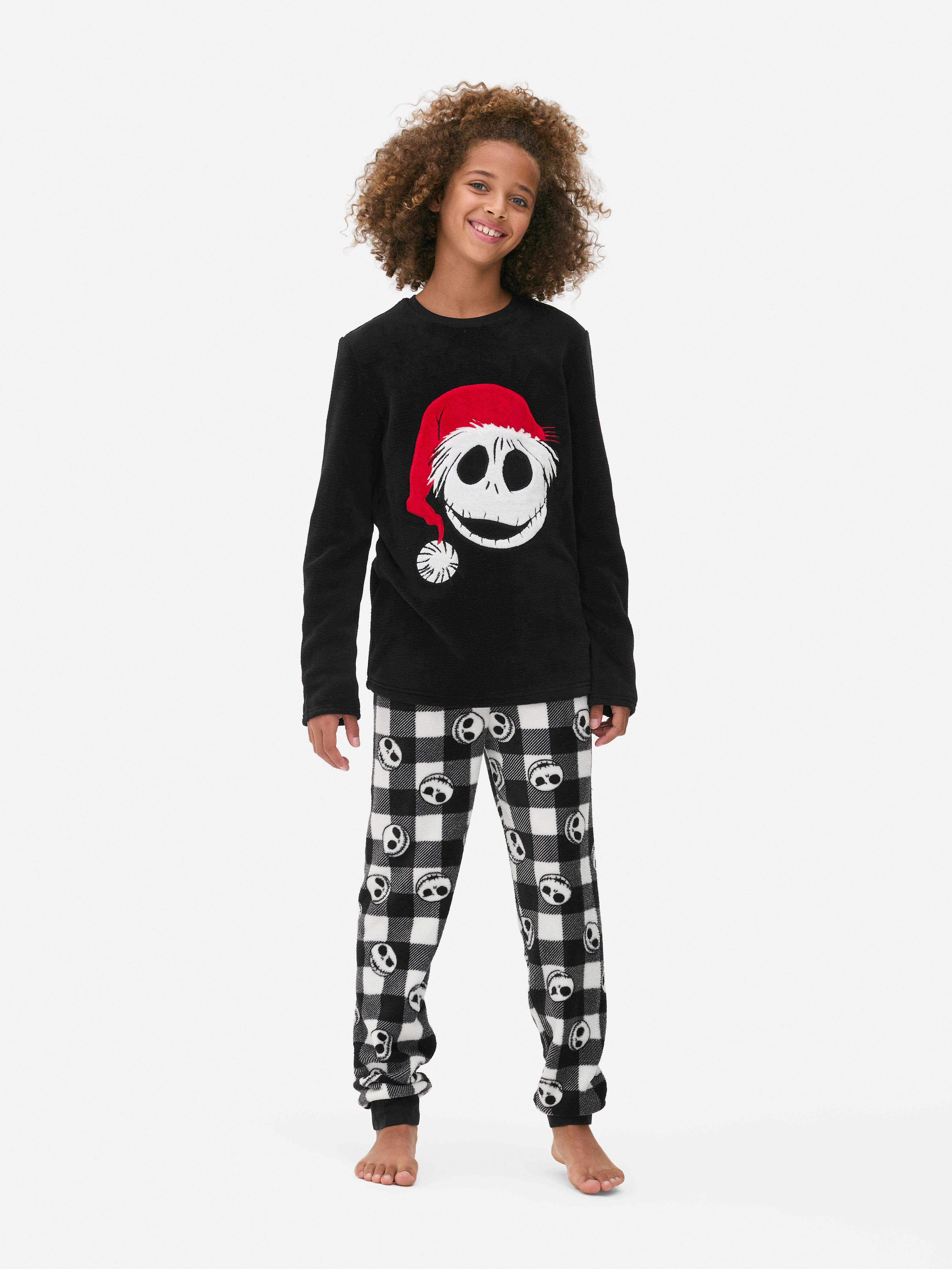 Girls Black Kids The Nightmare Before Christmas Family Pyjamas Primark