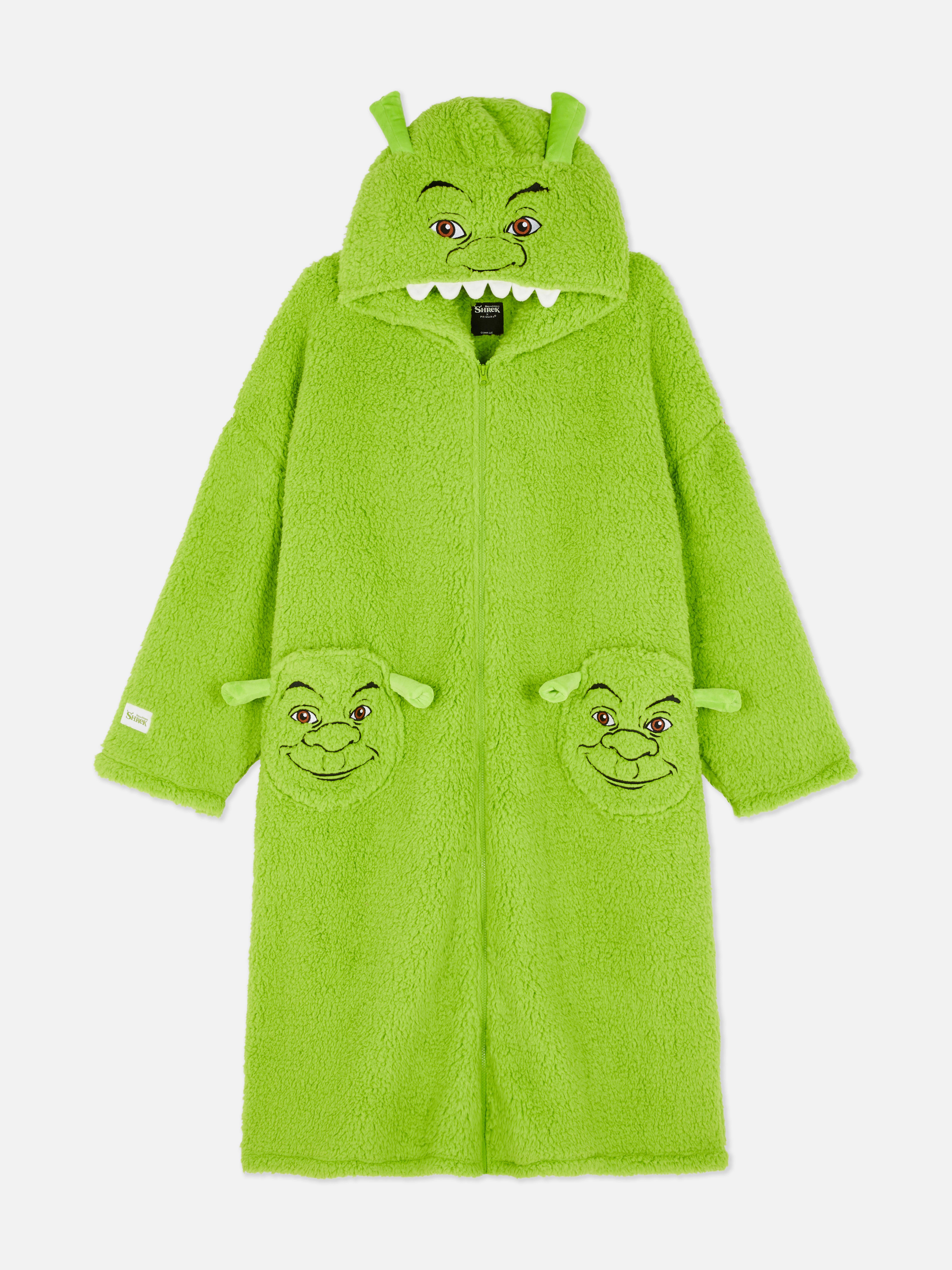 Shrek-figurás, hosszú női pulcsitakaró