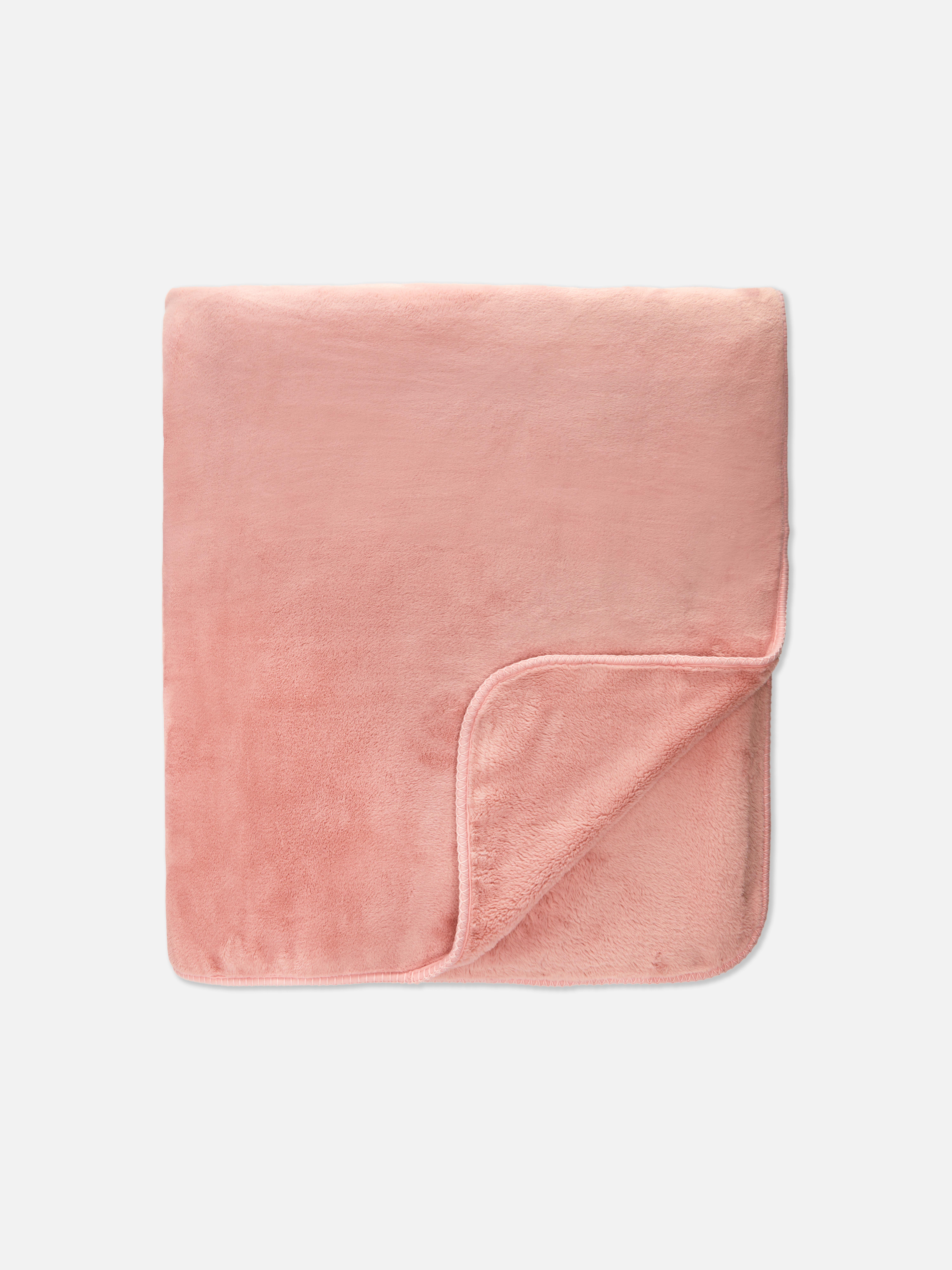 Couverture à finitions en point de feston Rose