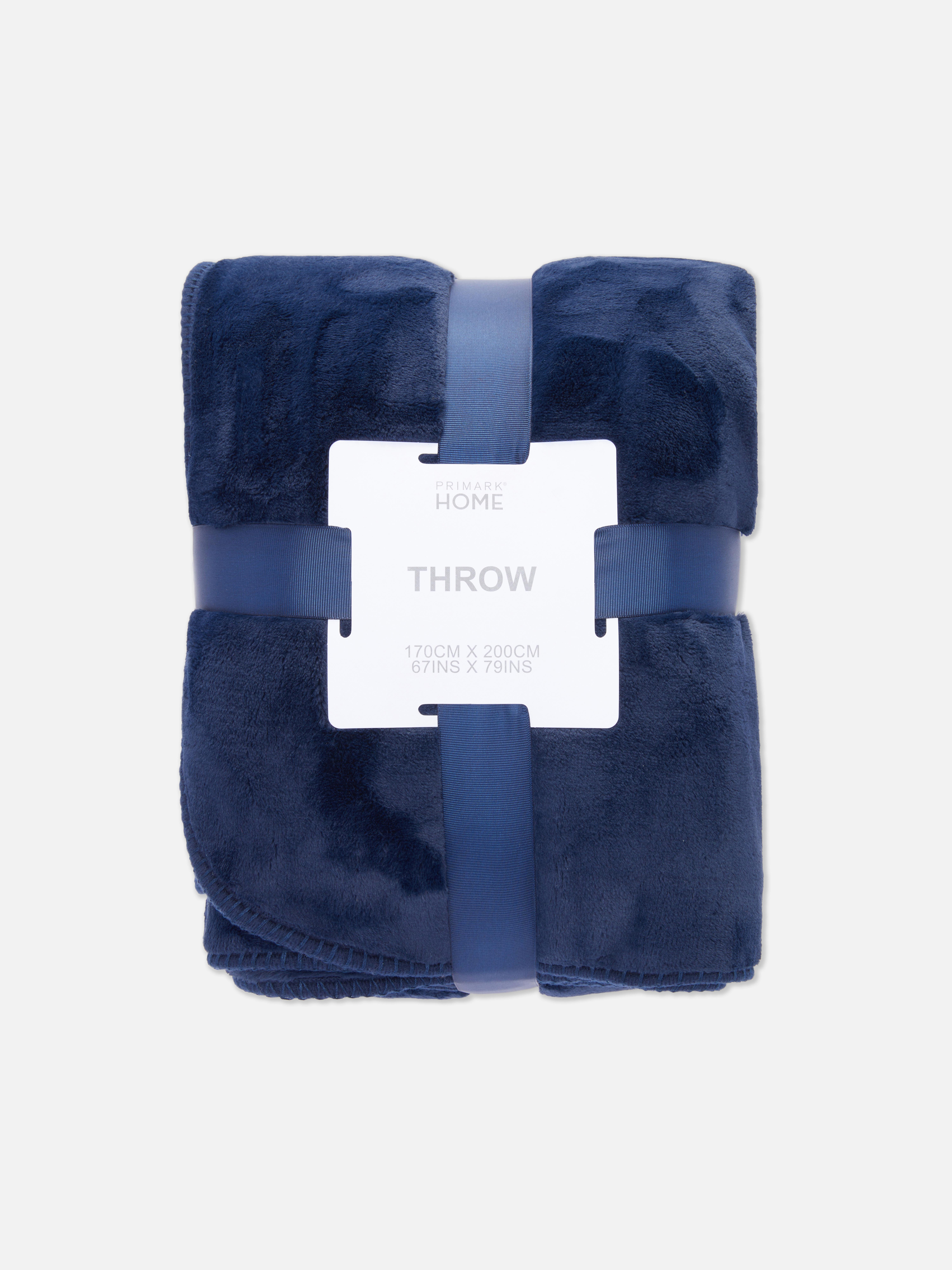 Primark sherpa throw sale