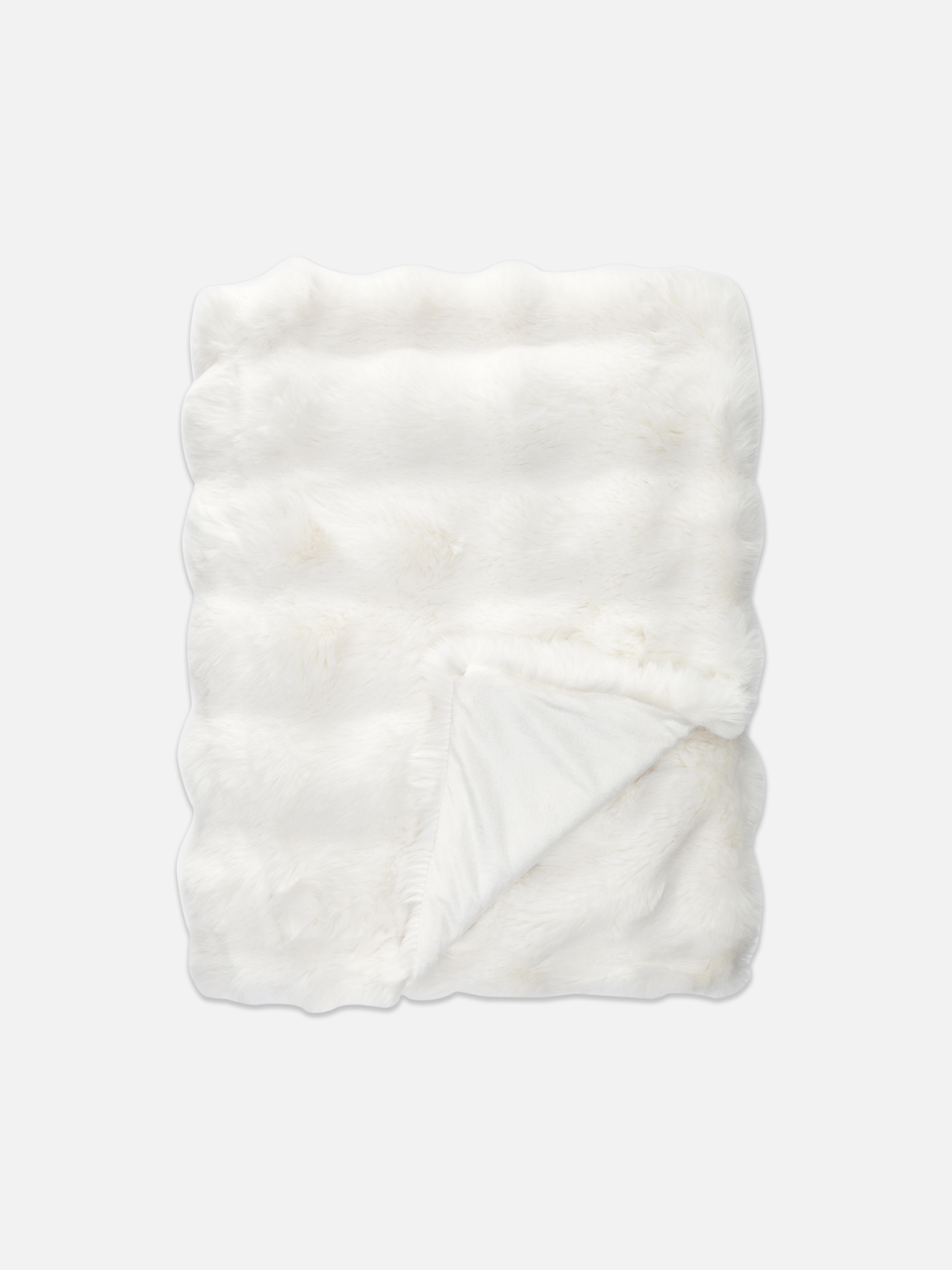 Faux Fur Soft Touch Throw