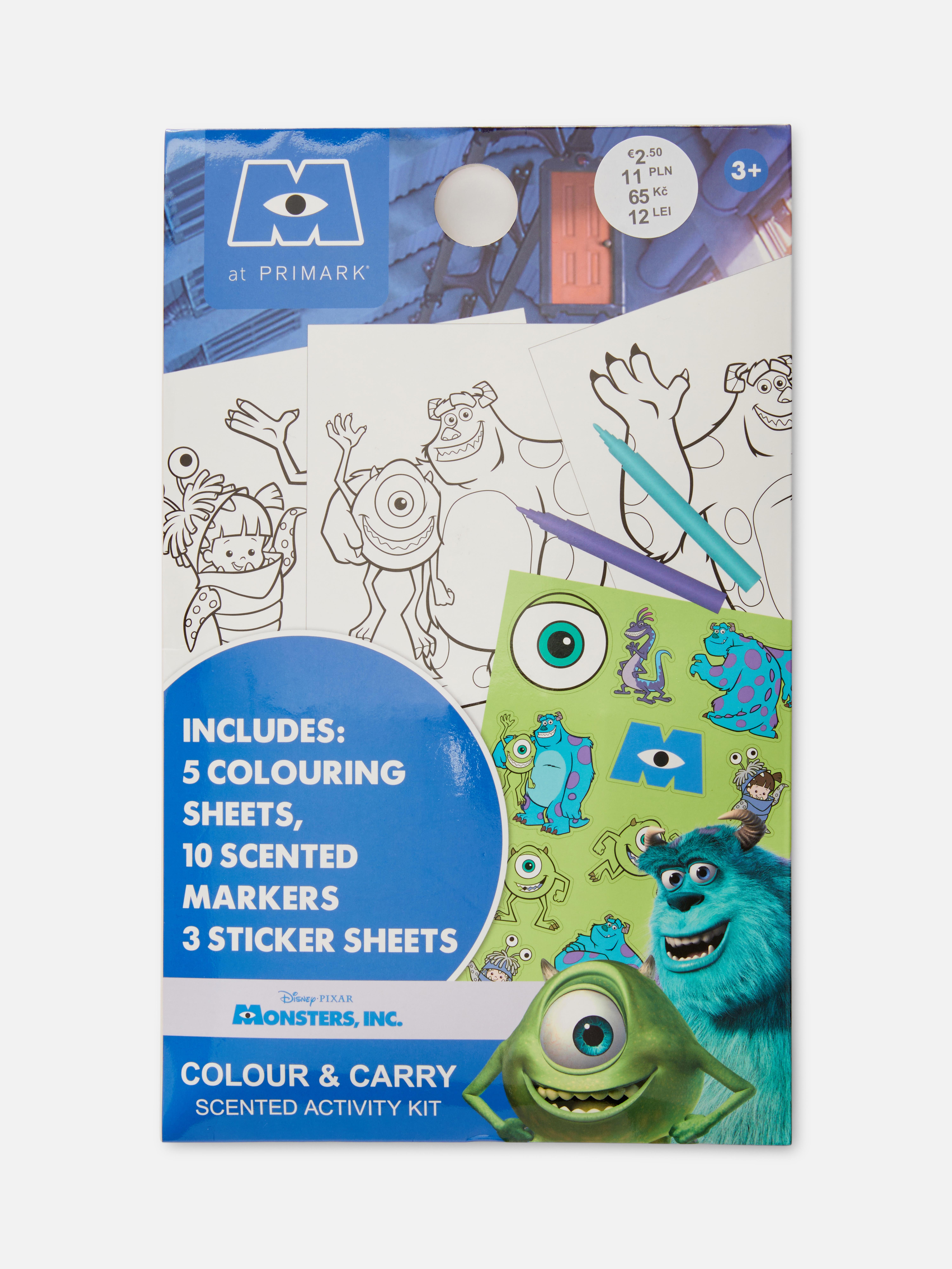 Monstres et Cie Kit de coloriage parfumé