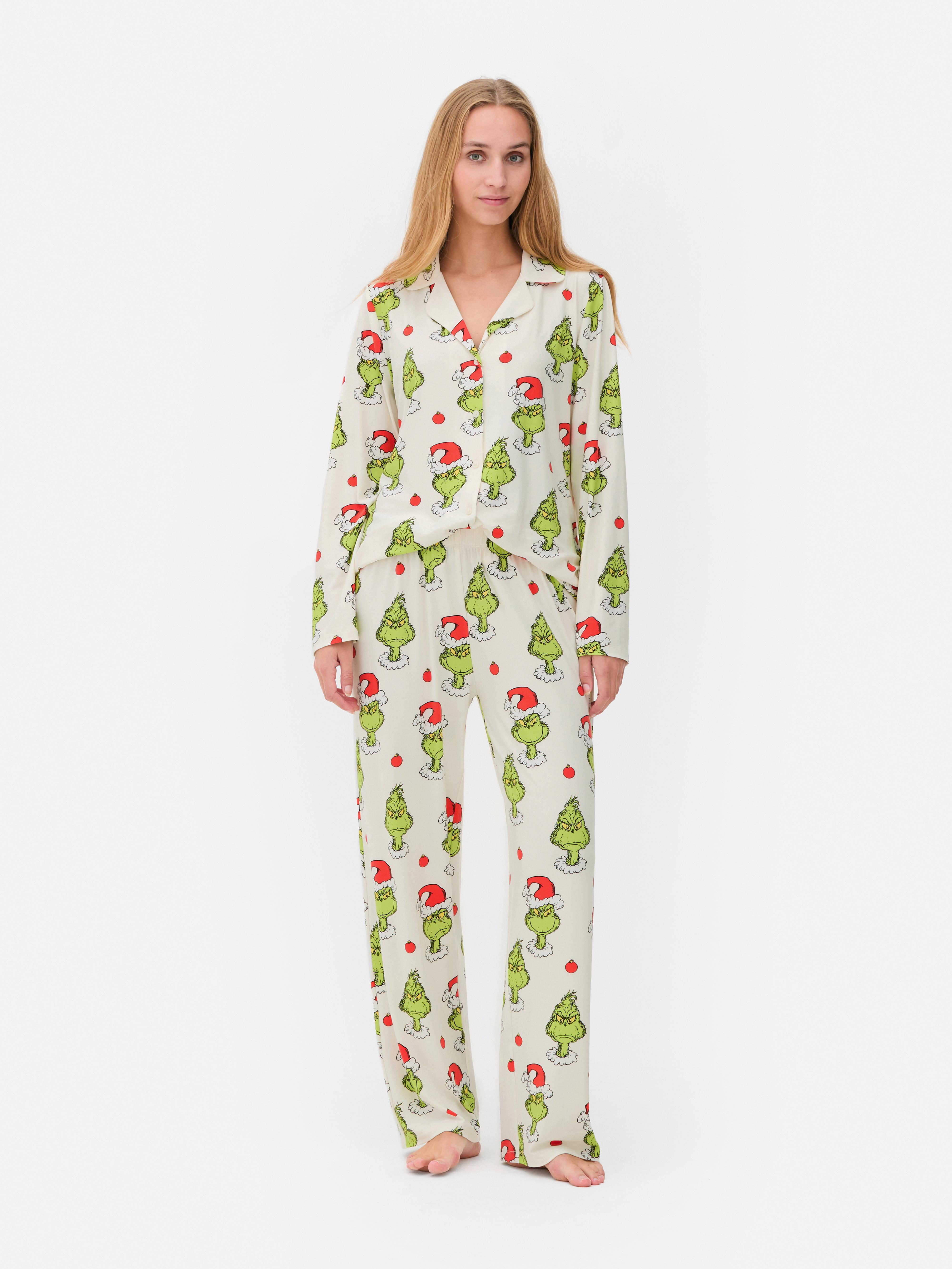 Women's grinch pyjamas sale