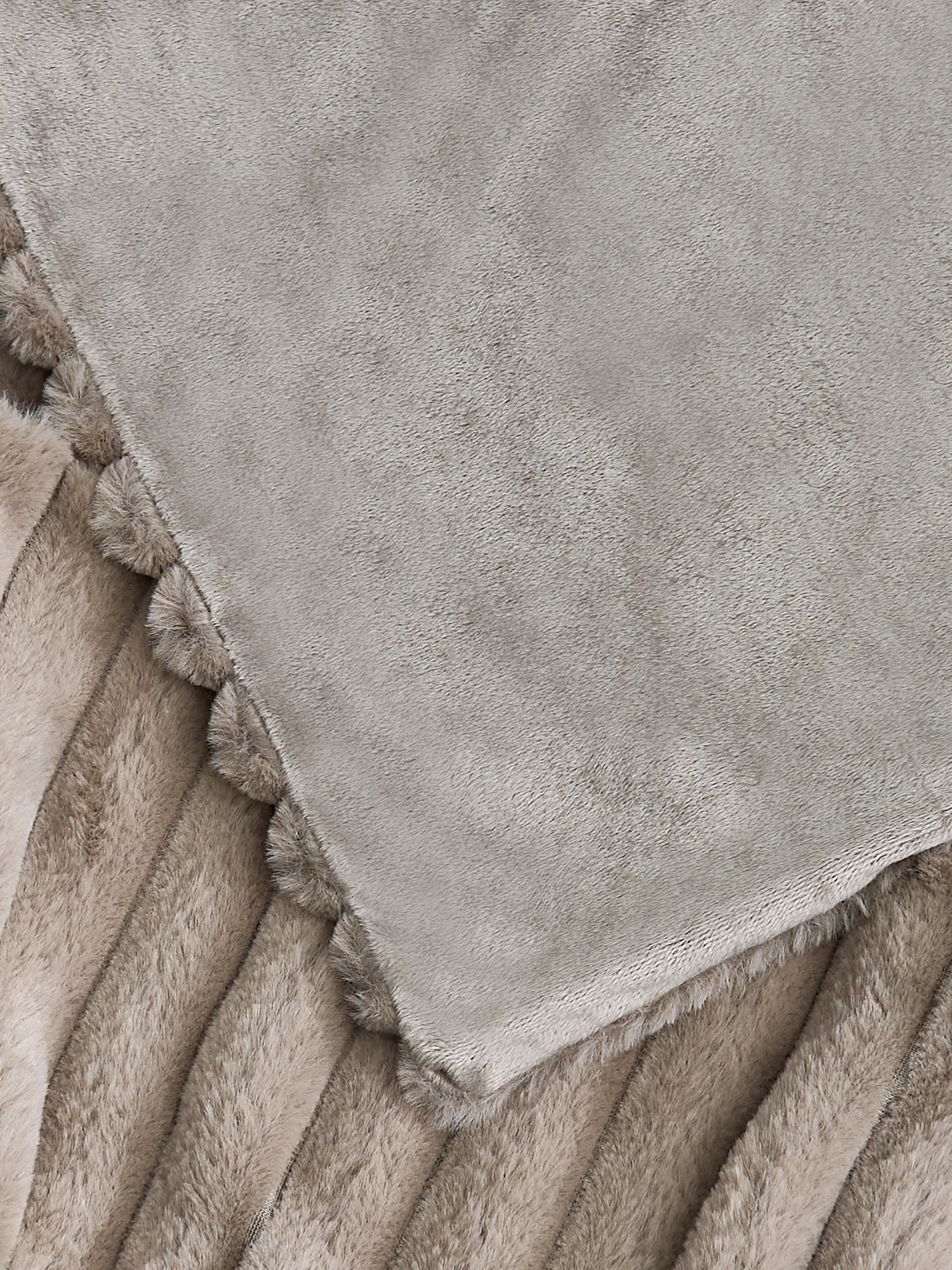 Brown Ribbed Velour King Duvet Cover Set Penneys