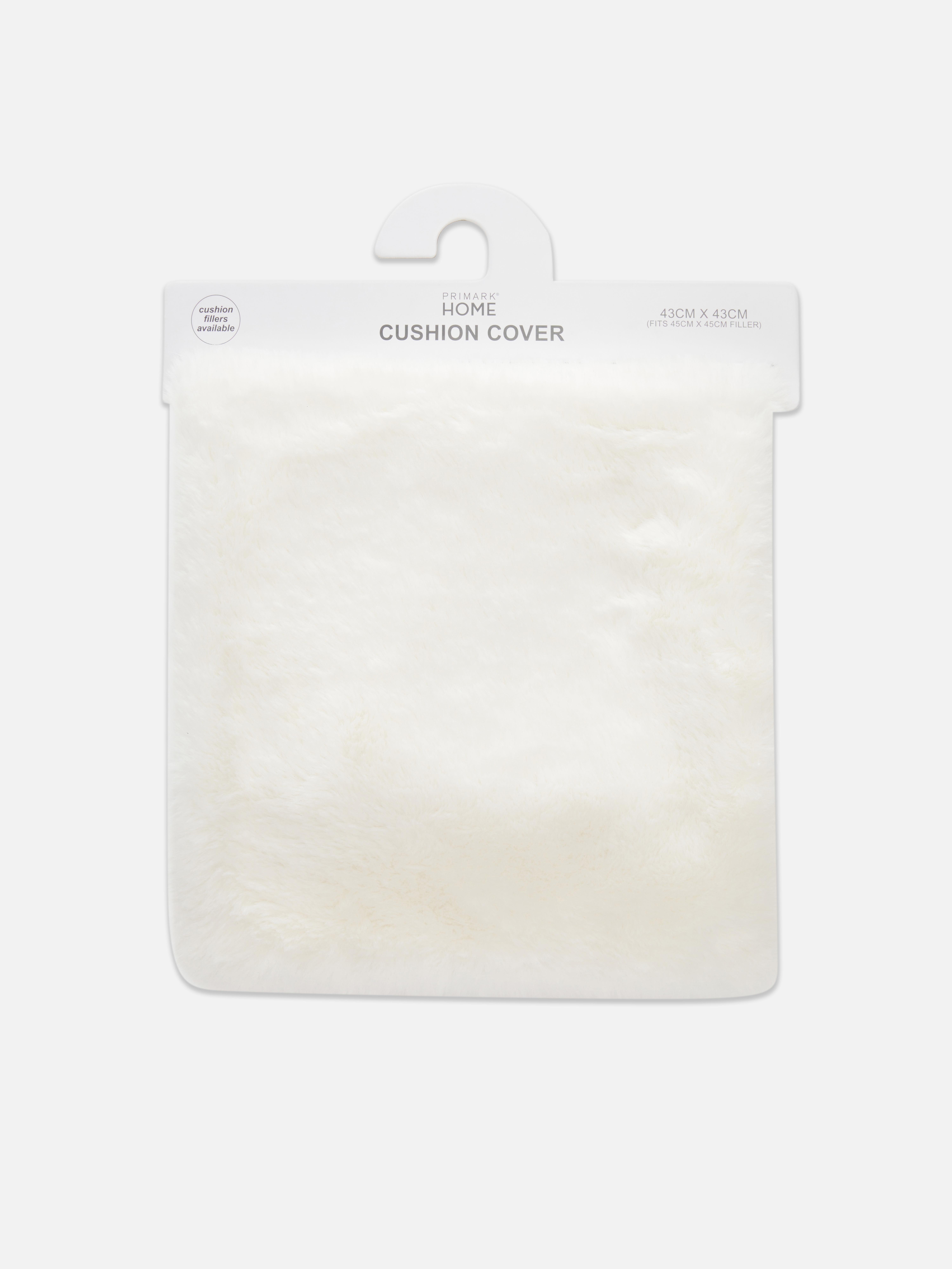 Faux Fur Cushion Cover