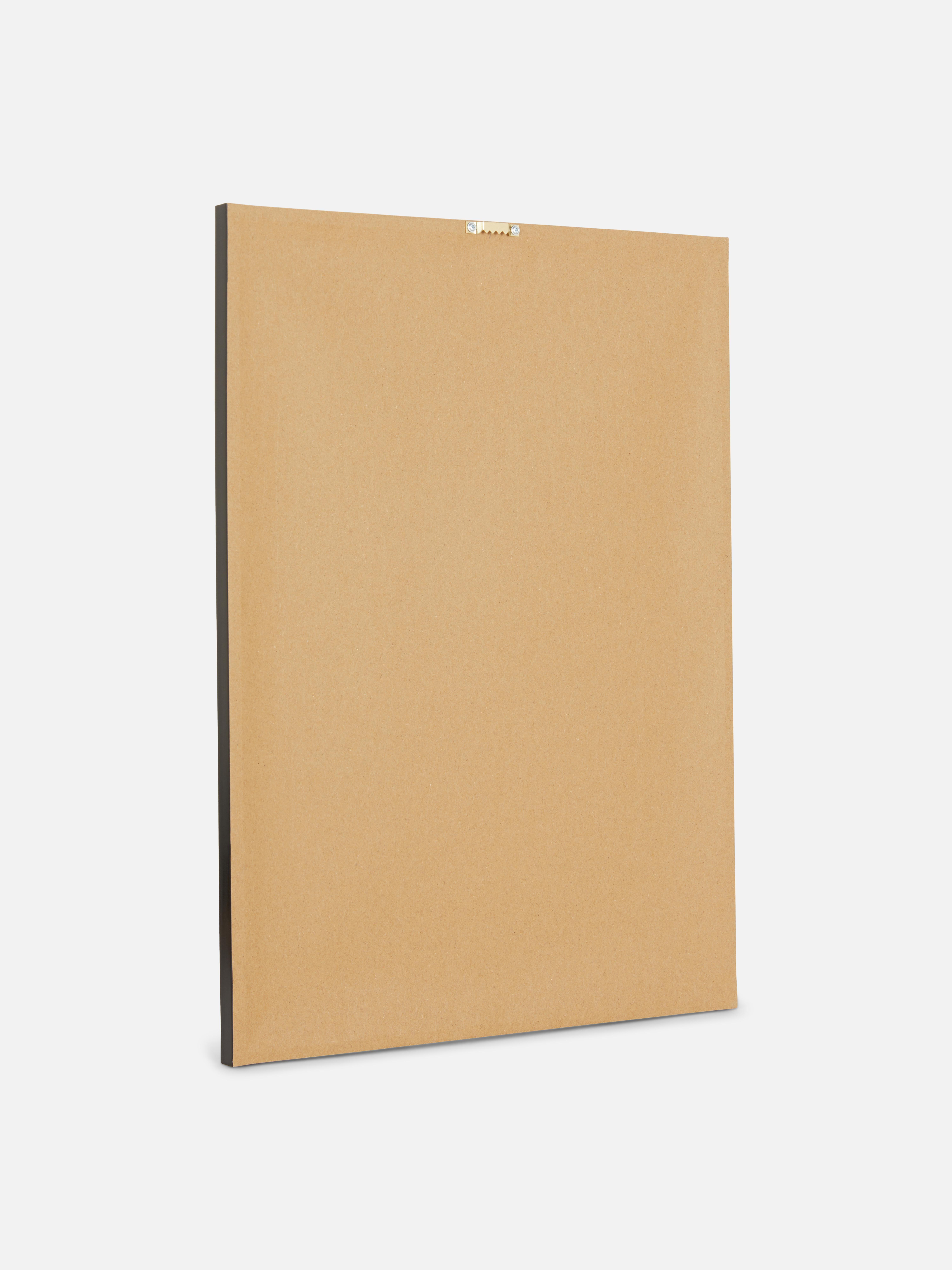 Red Rectangle Retro Wall Art | Penneys