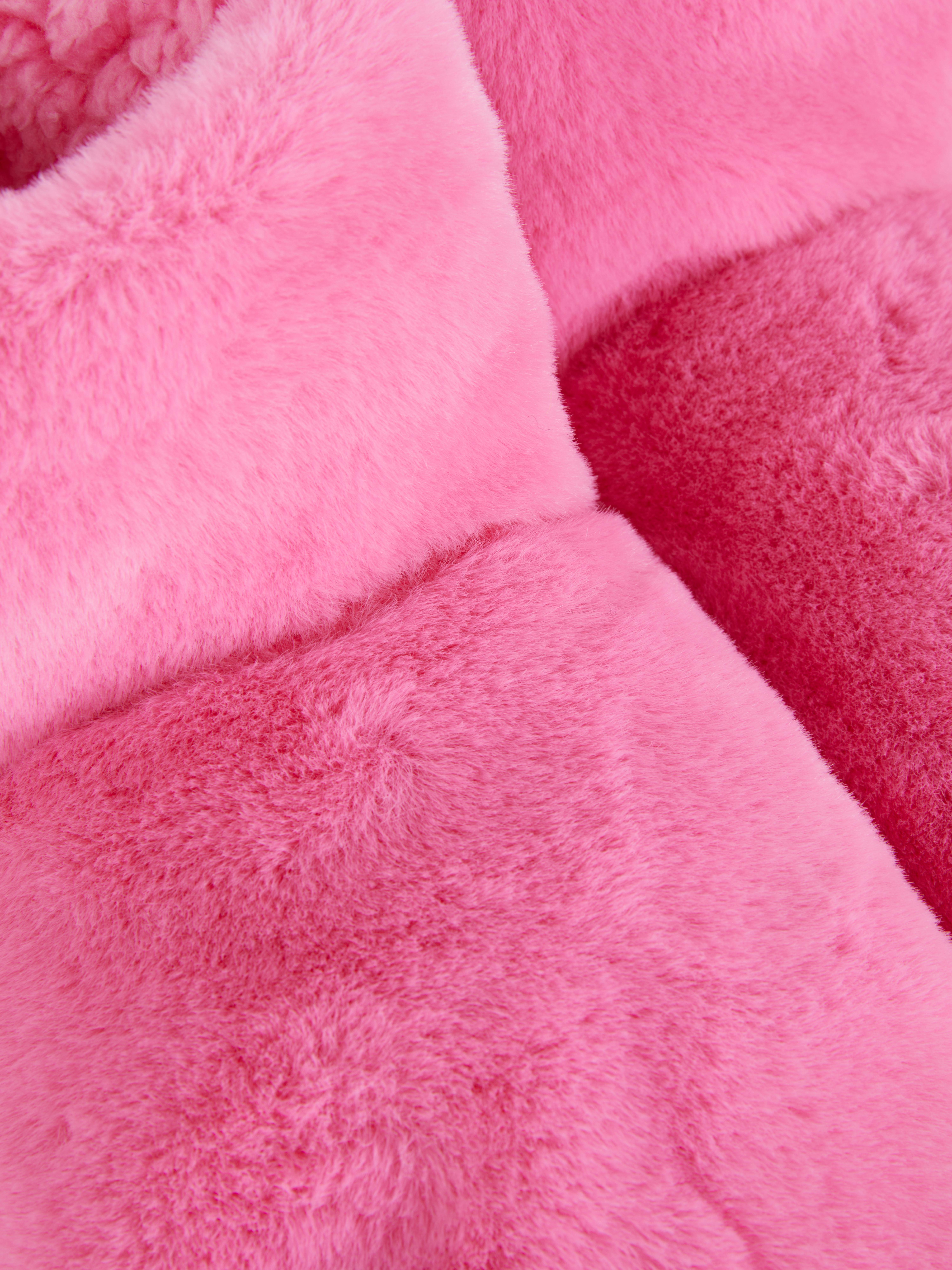 Womens Pink Disney’s Toy Story Lotso Fluffy Slipper Boots Primark