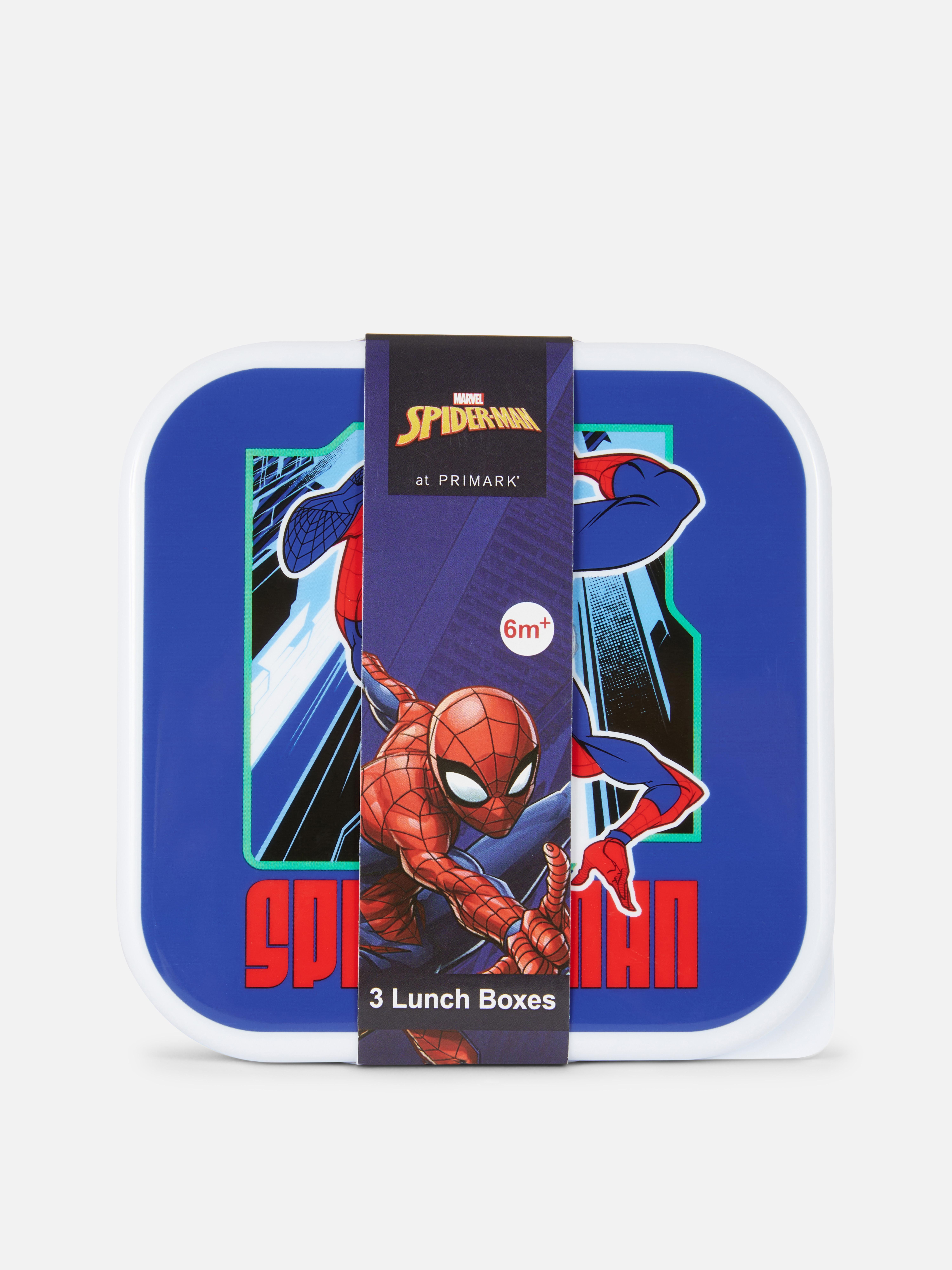 Pudełka na lunch z motywem Marvela, 3 szt. Niebieski Primark