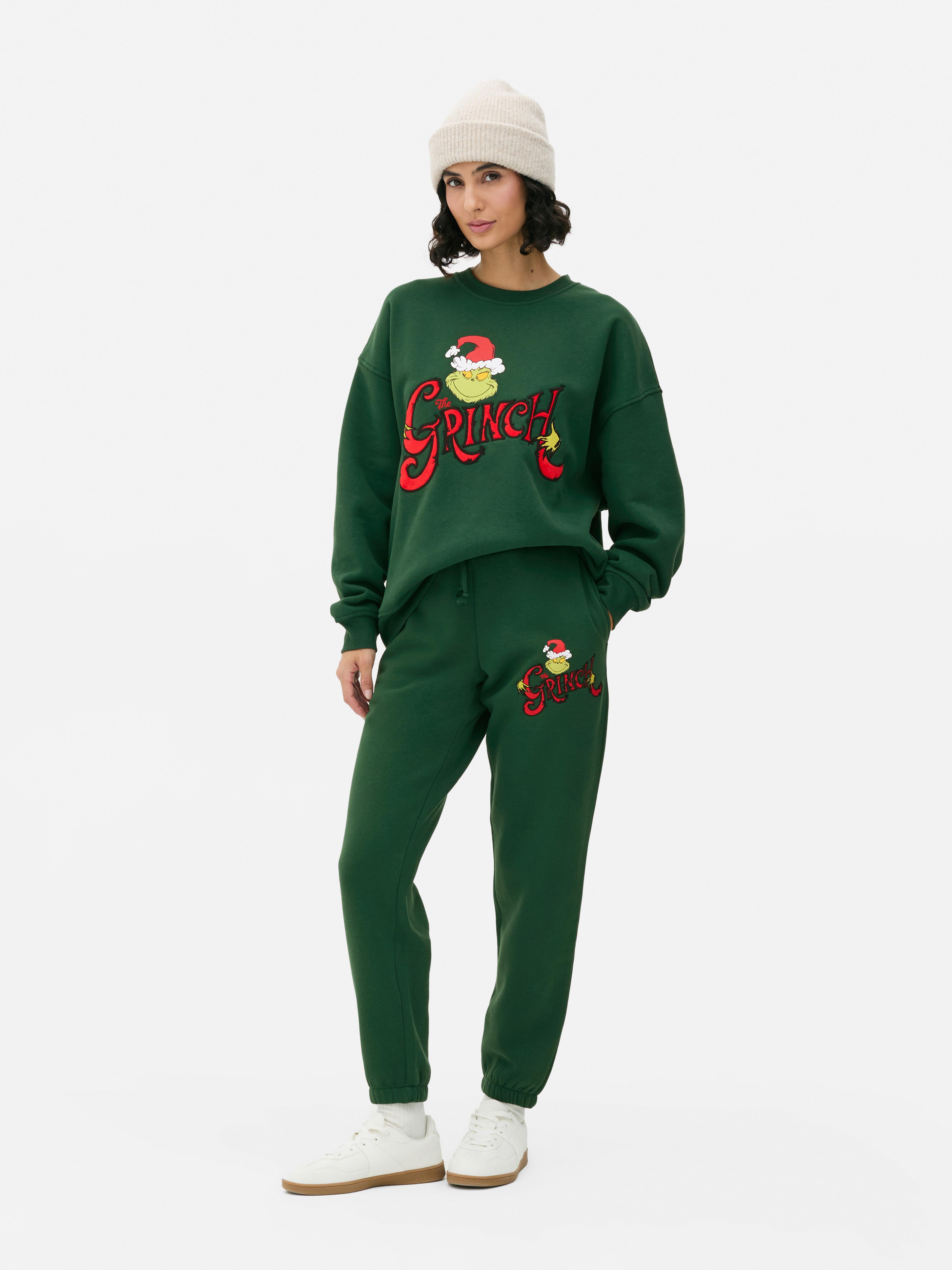 Grinch jogger pajamas sale