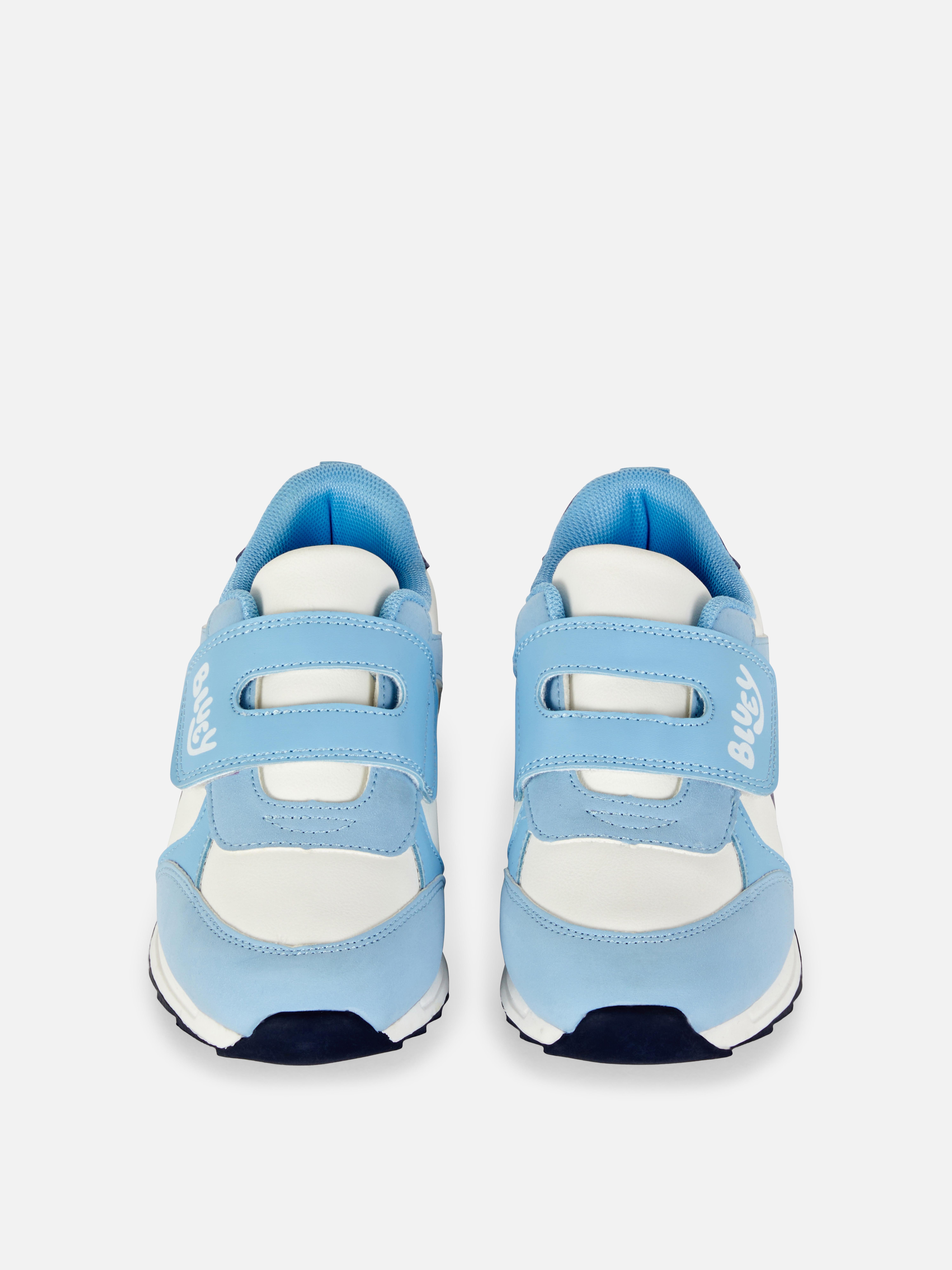 Boys Blue Bluey Low Top Trainers Primark