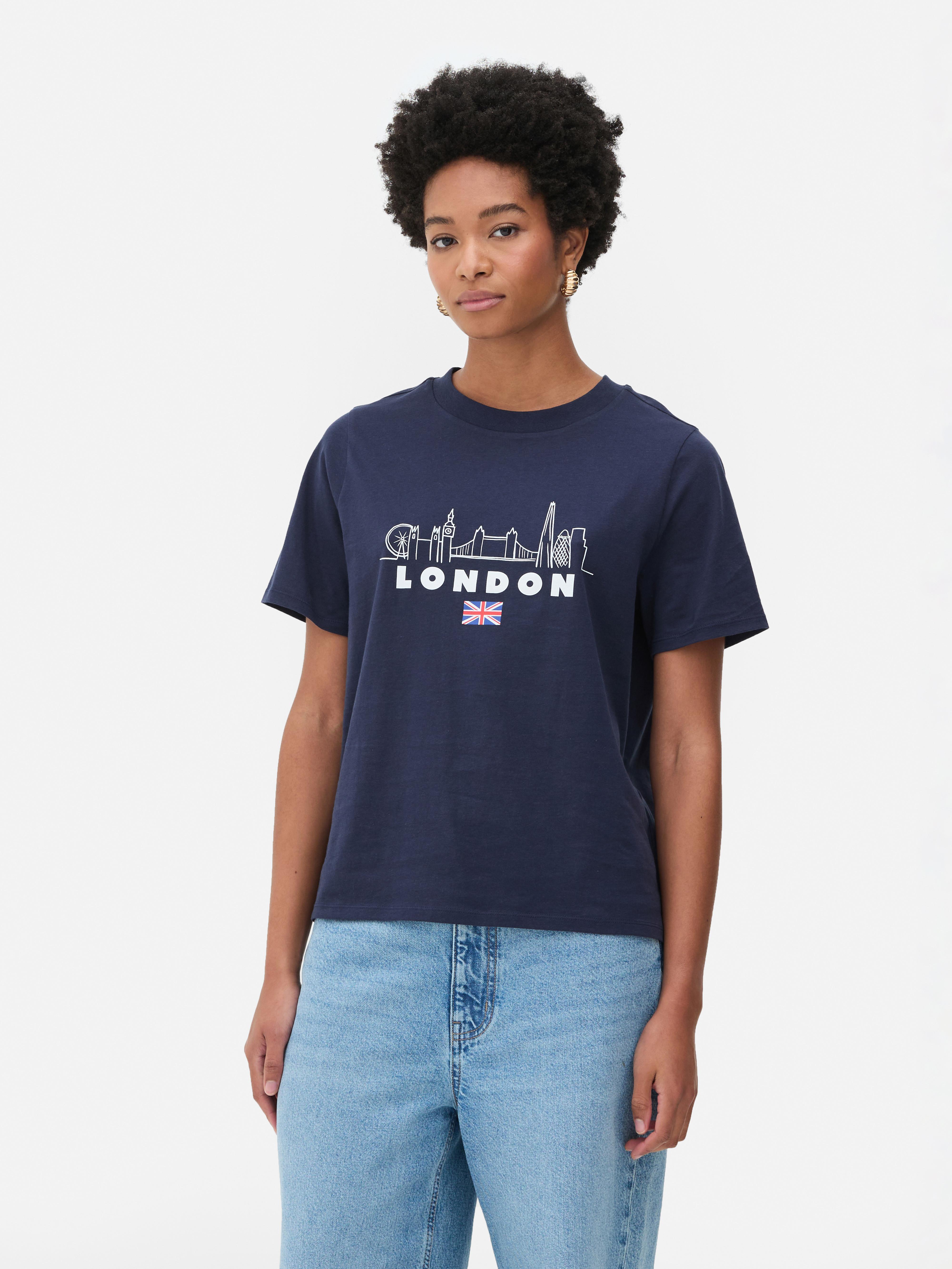 London t shirt best sale