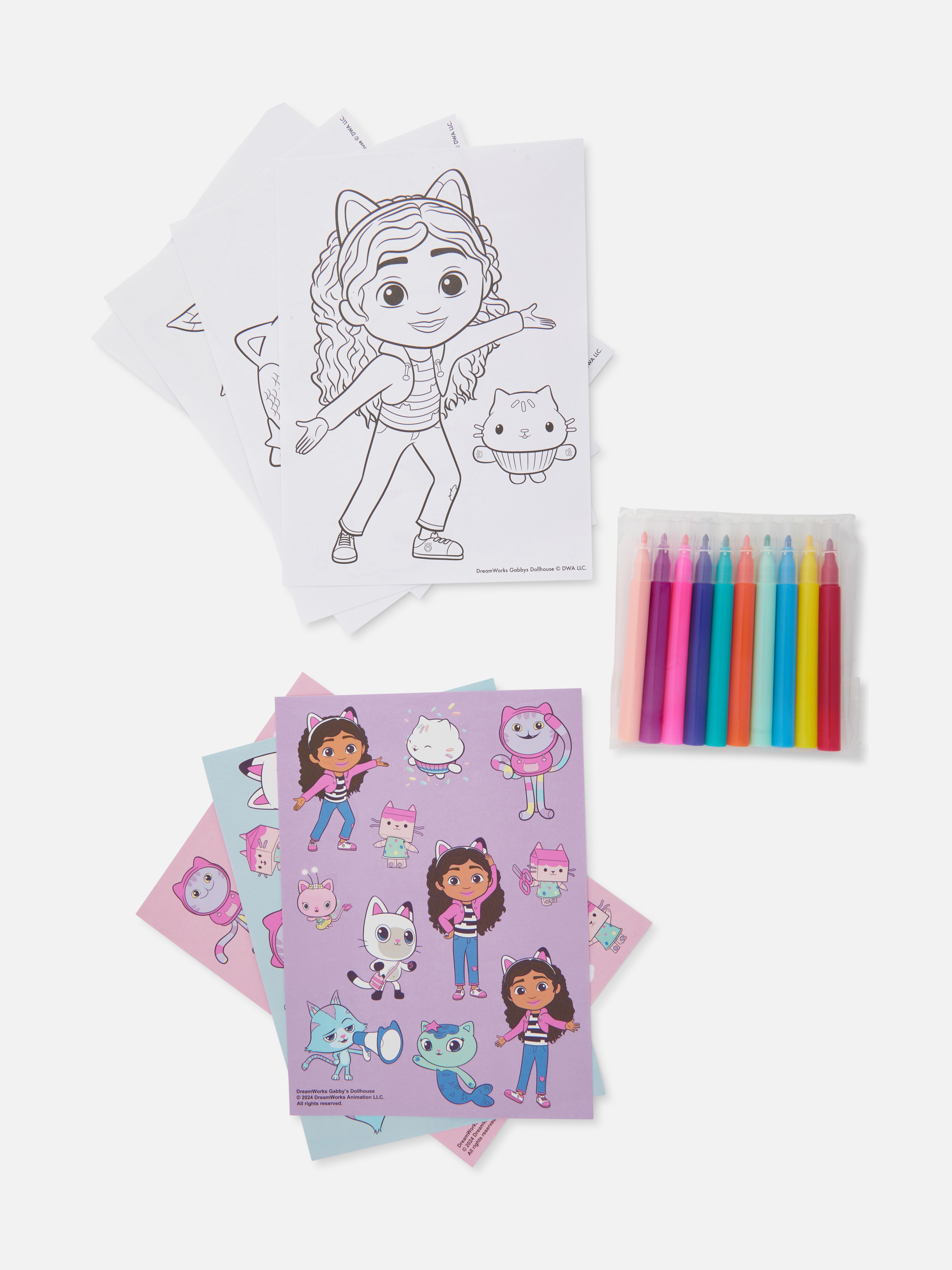 Tragbares „Gabby's Dollhouse“ Malset mit Duft