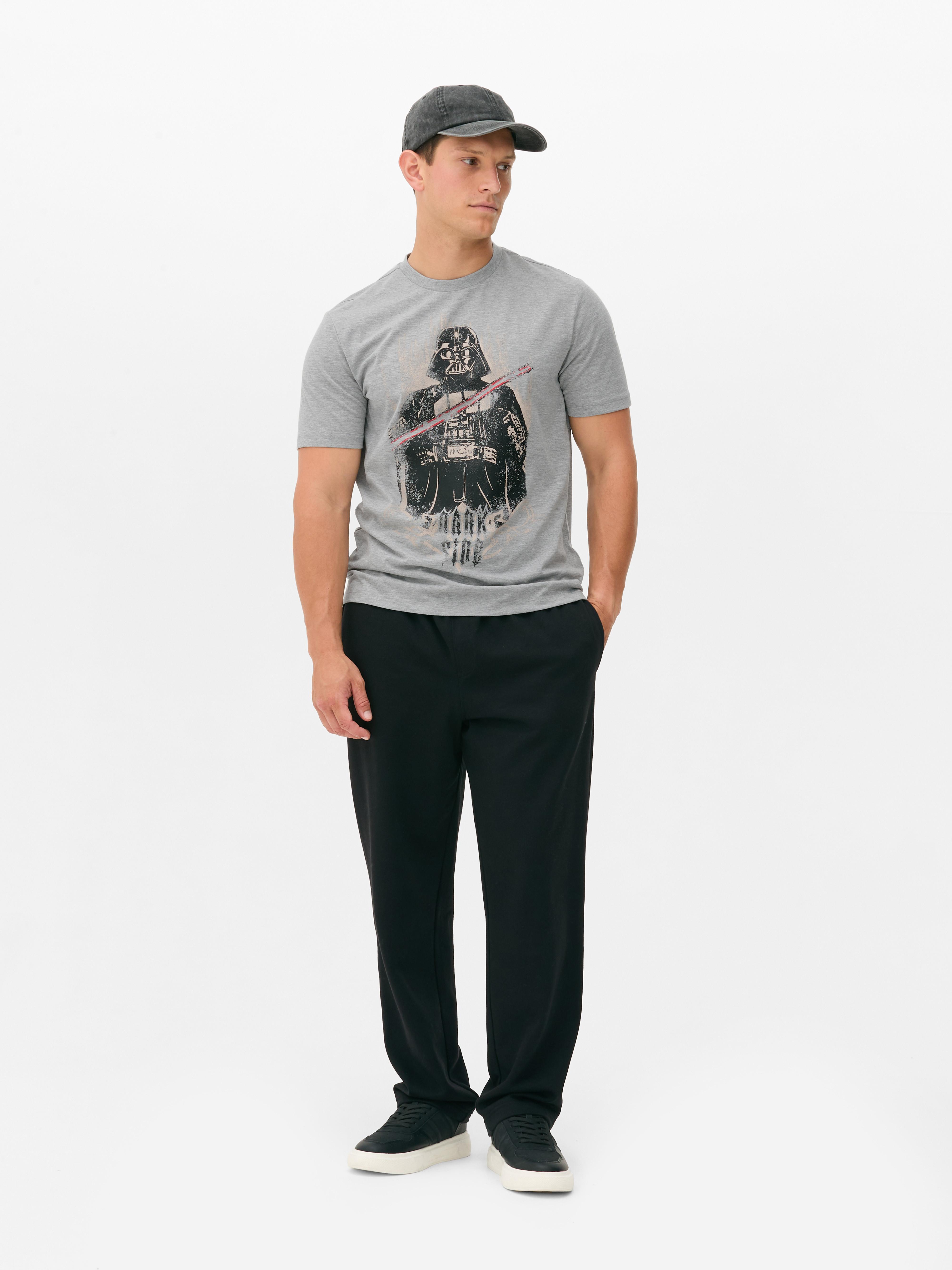 Men's Grey Marl Star Wars Darth Vader T-Shirt | Penneys