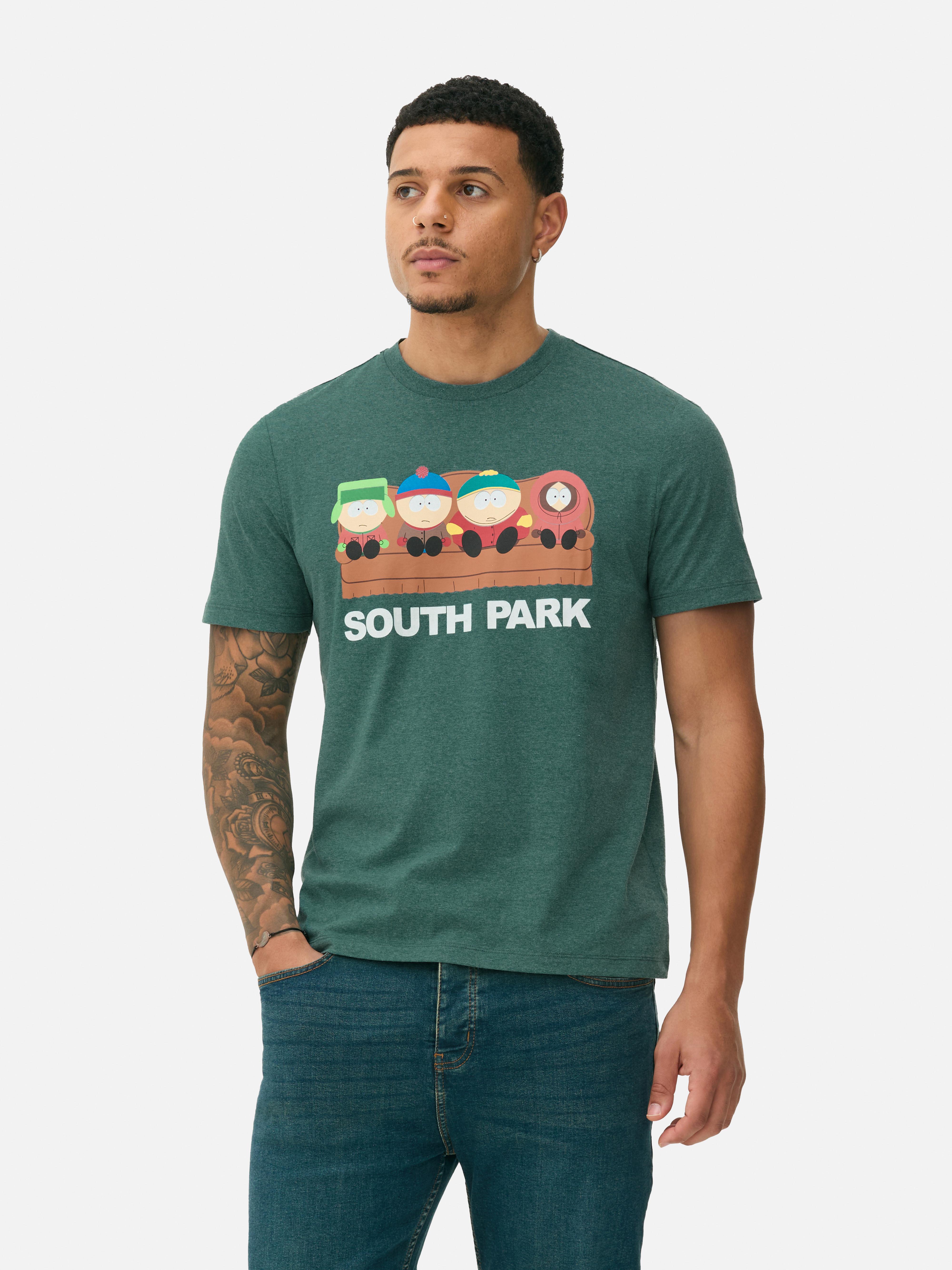 Camiseta de South Park Verde Hombre Primark