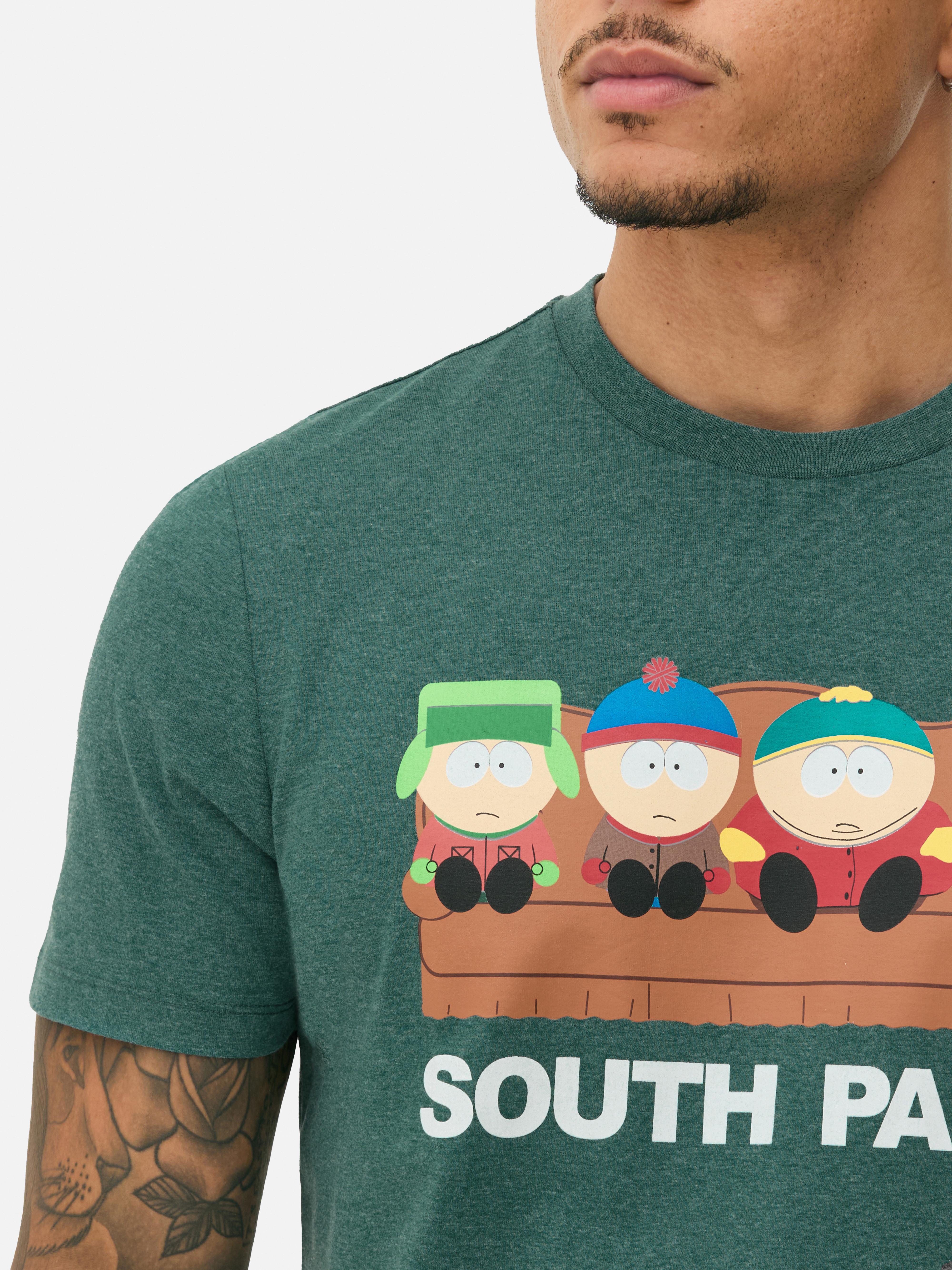 Camiseta de South Park Verde Hombre Primark