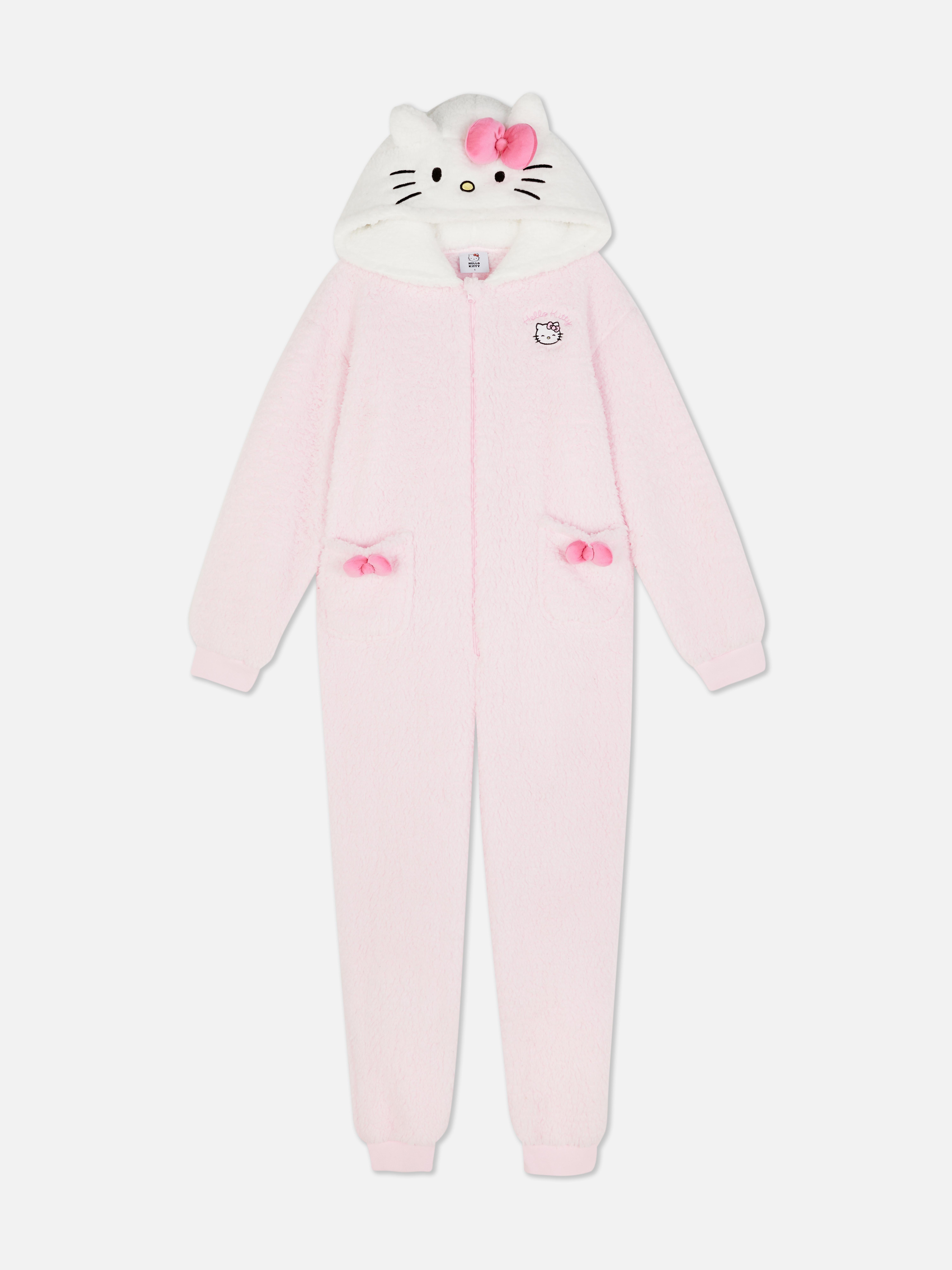 Womens Light Pink Women s Hello Kitty Onesie Primark