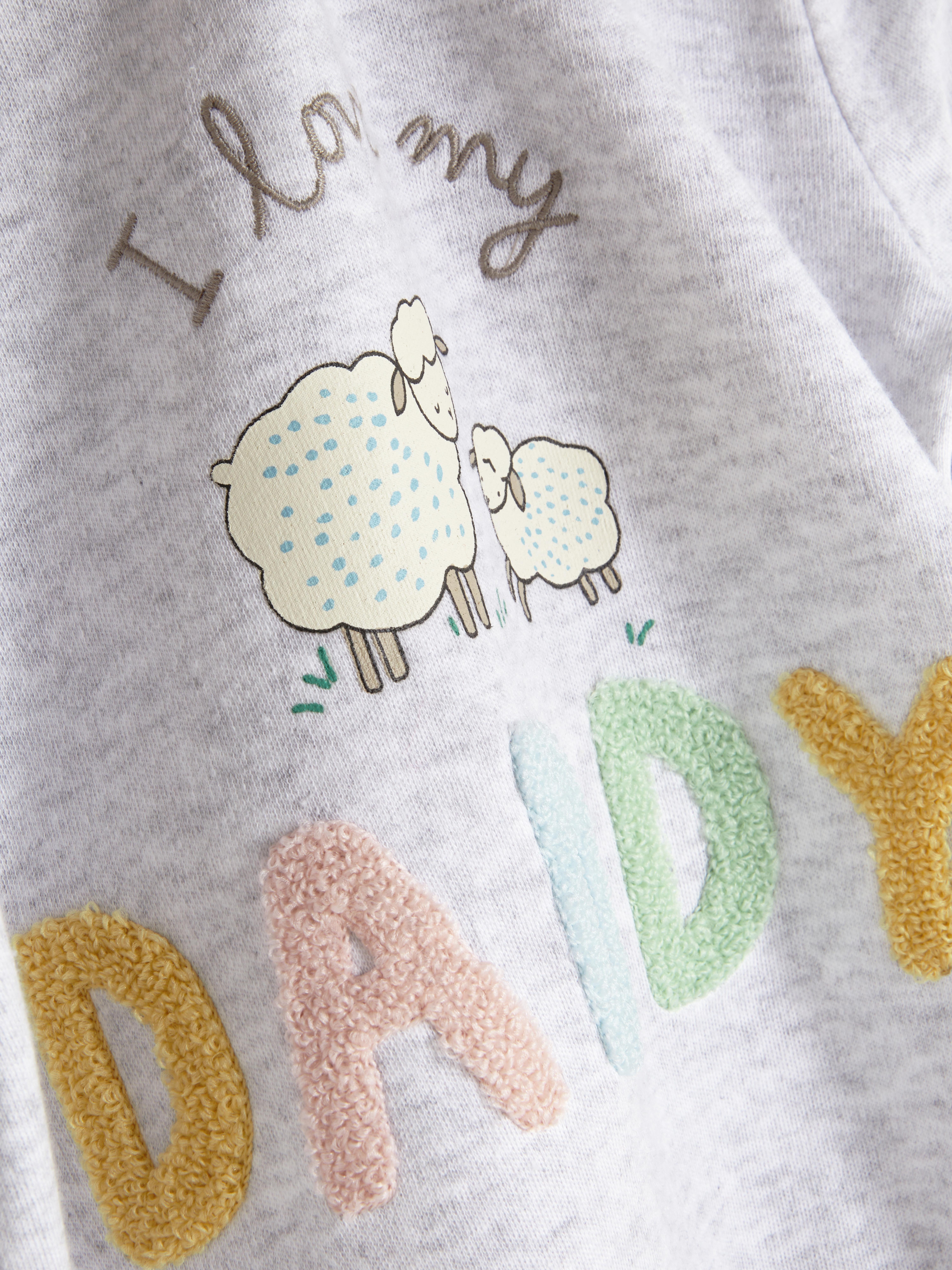 I Love My Daddy Newborn Sleepsuit