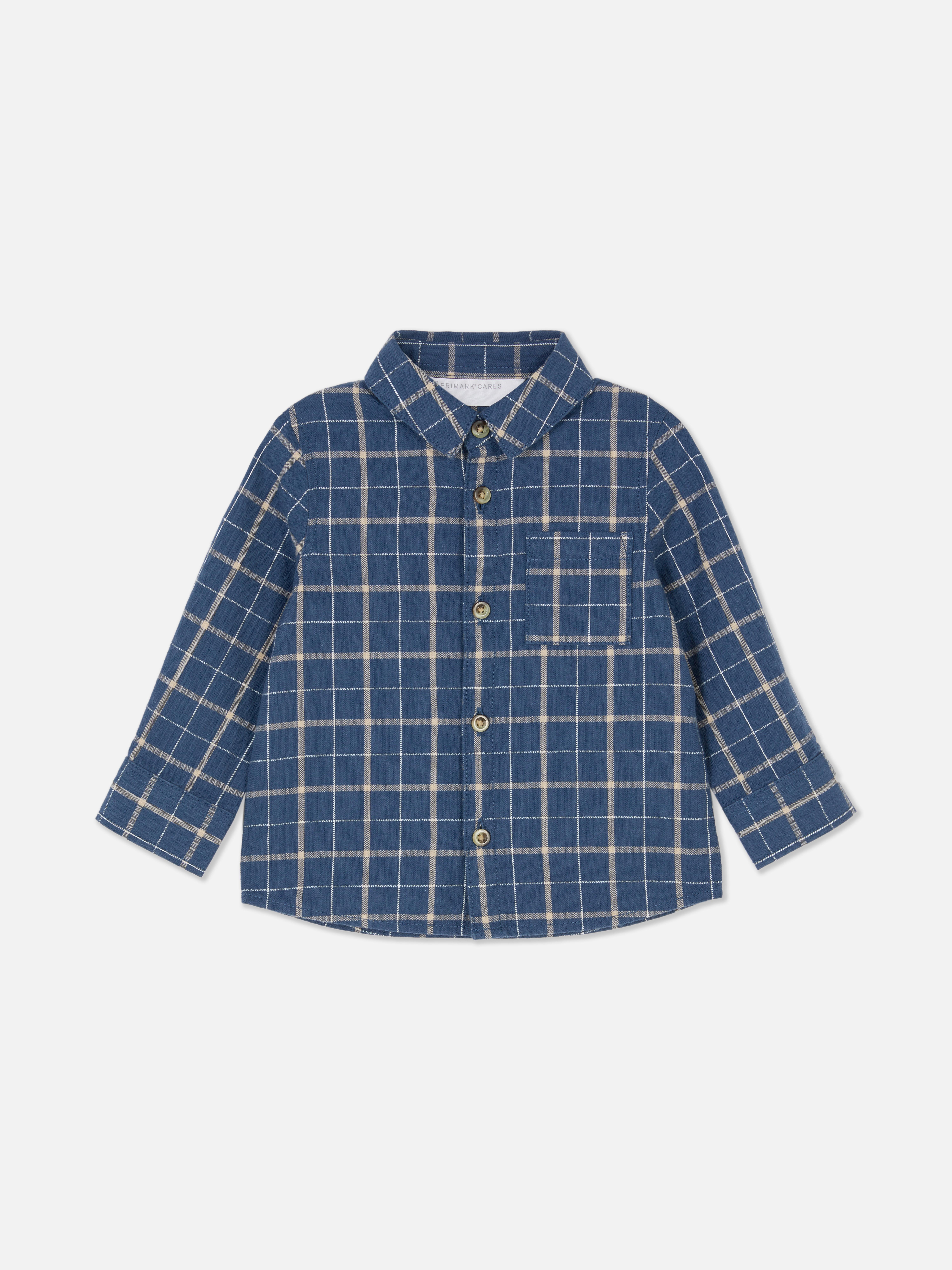 Chemise boutonnée à carreaux