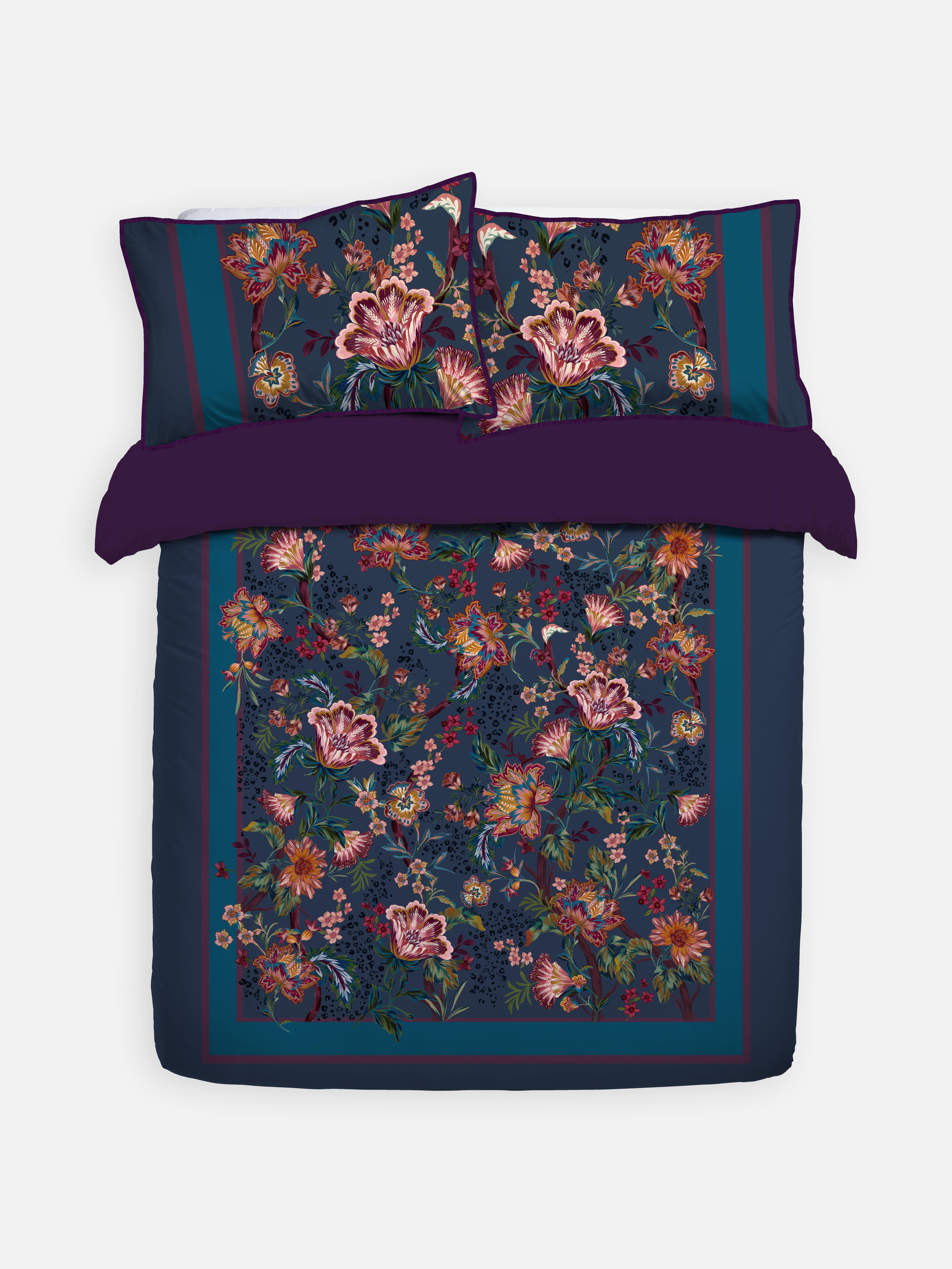 Reversible Floral Double Cover Set