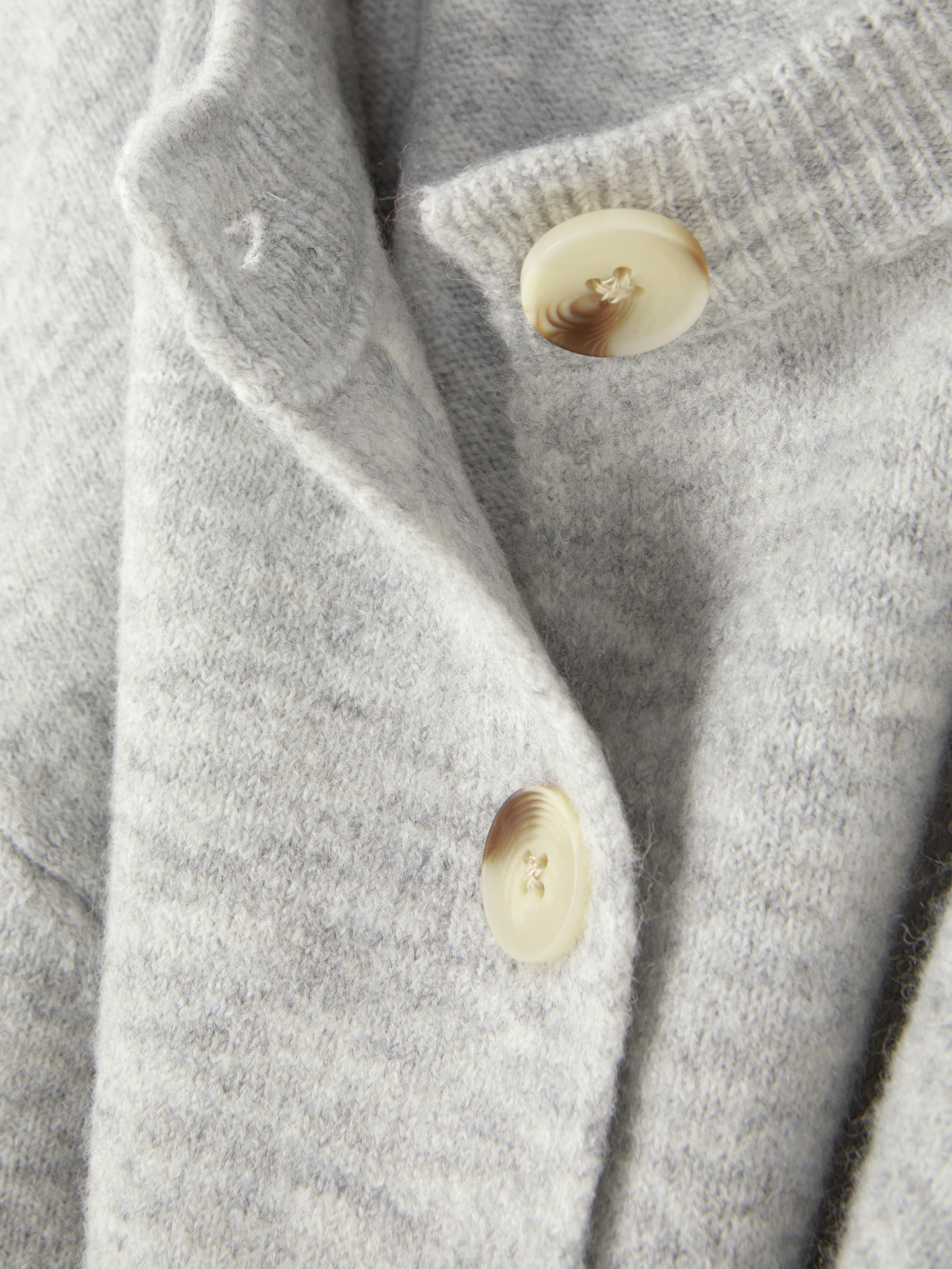Button-Up Knit Cardigan