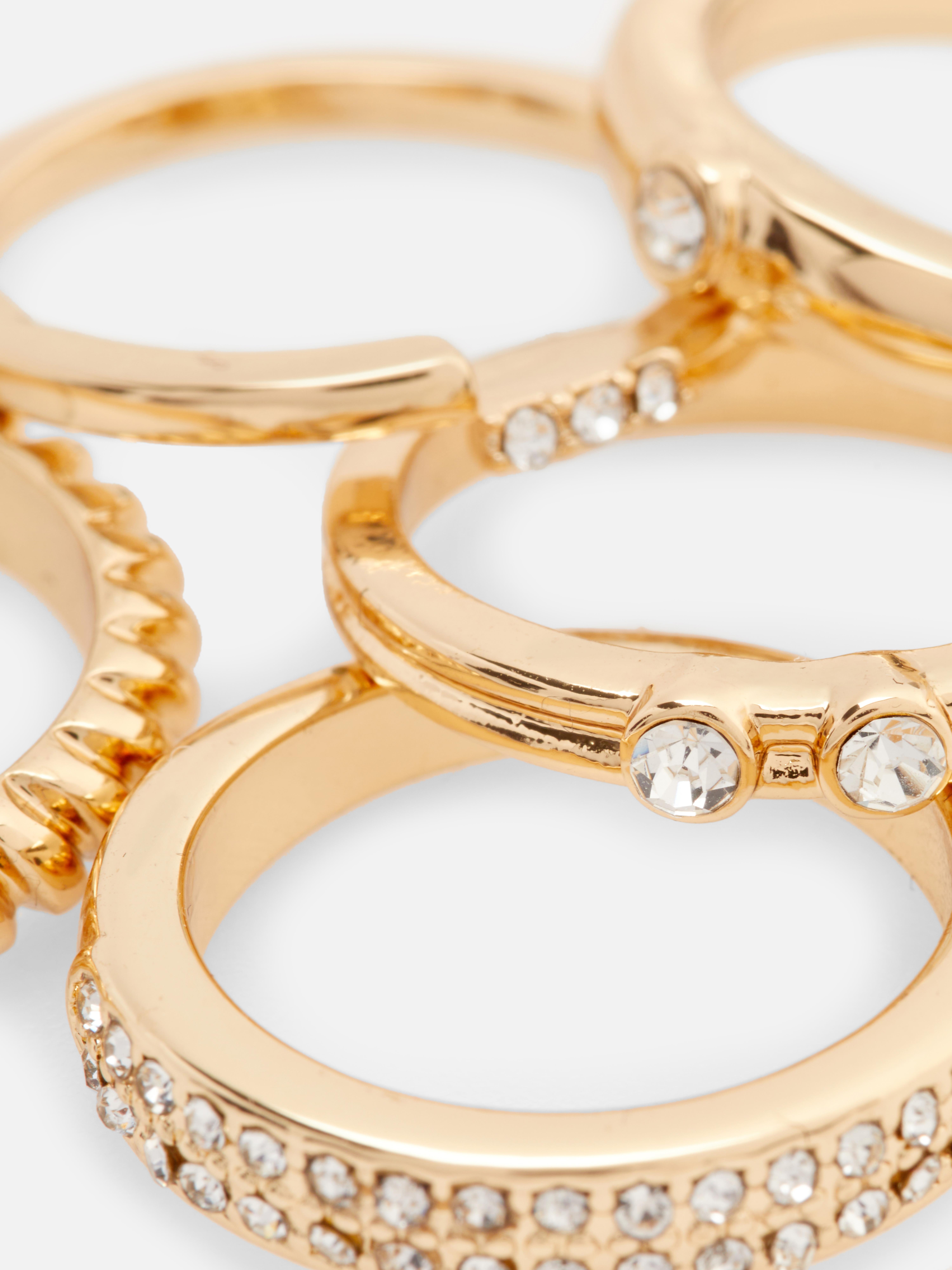 5pk Diamonte Rings