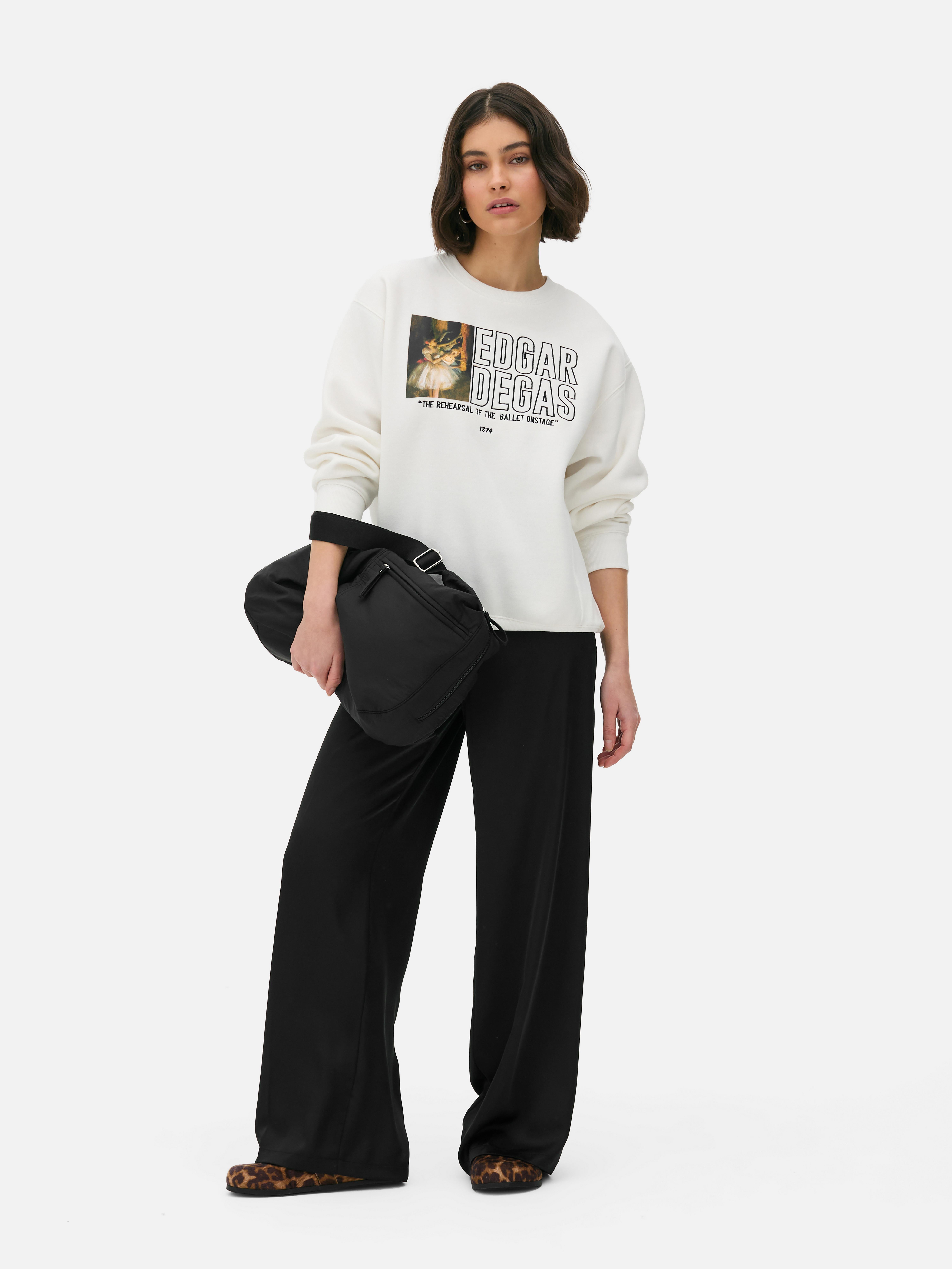 „Edgar Degas“ Sweatshirt mit Grafik