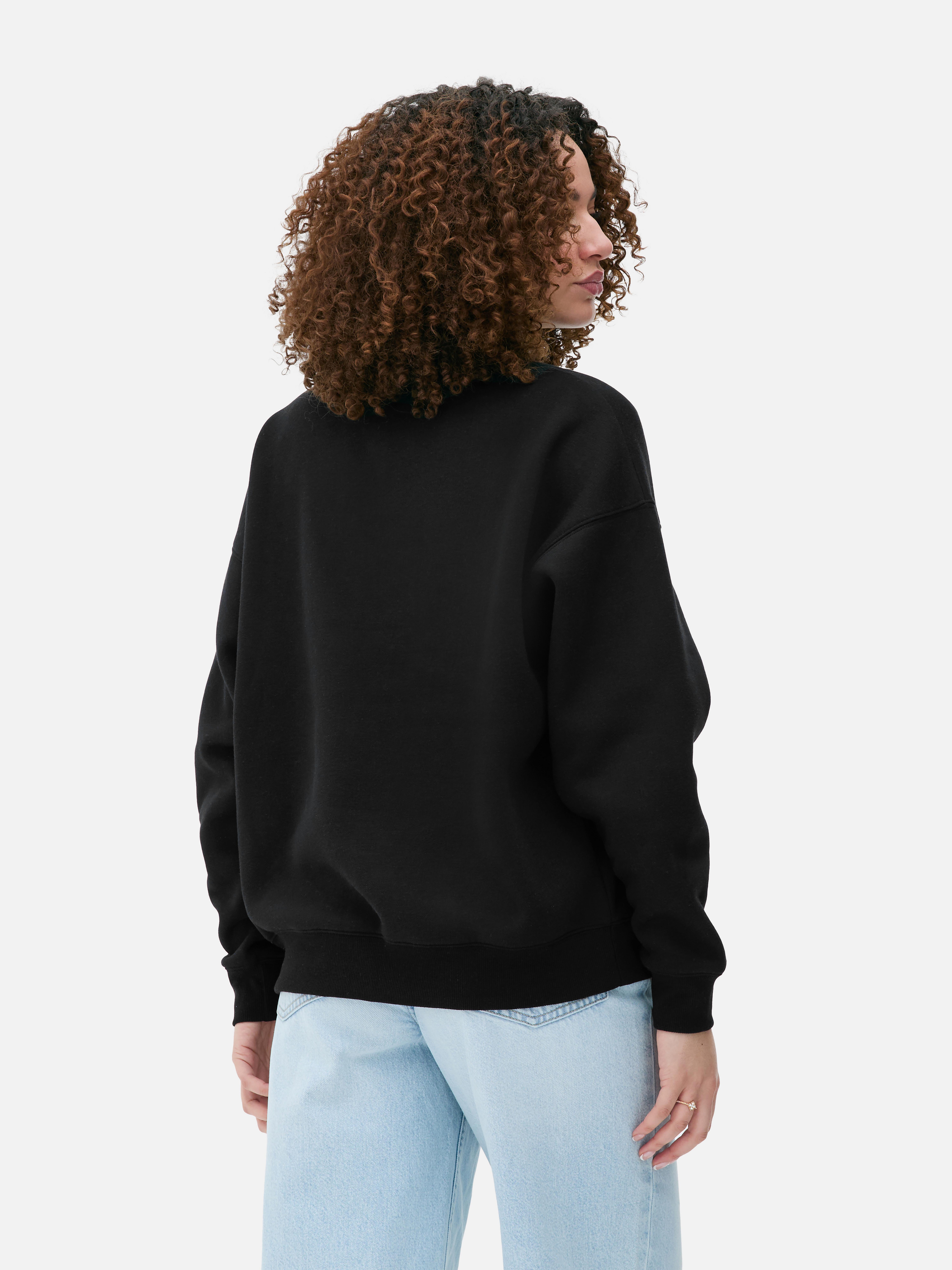 Sweatshirt met print Aardpeerbloemen Claude Monet