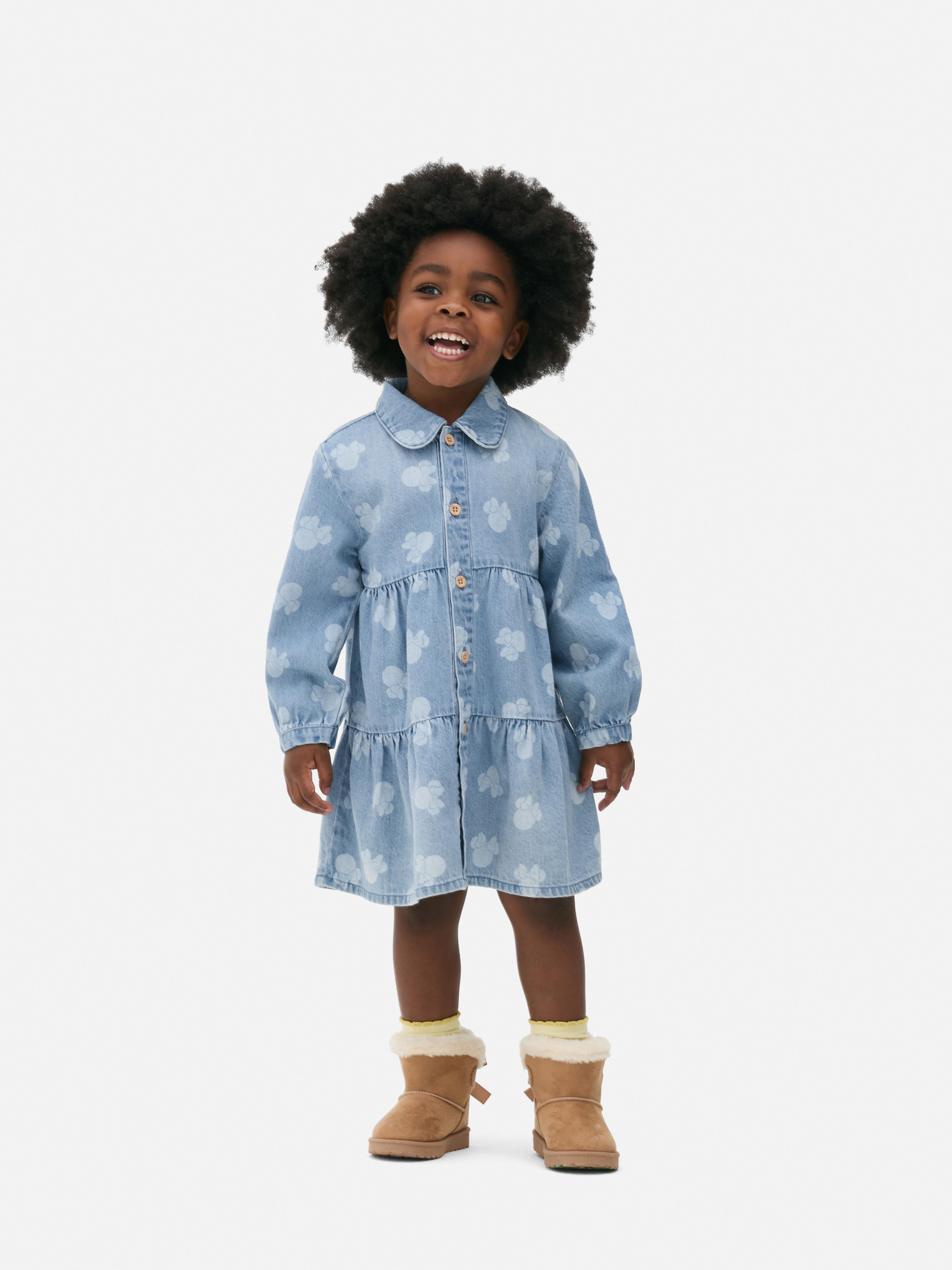 Minnie mouse denim dress hotsell