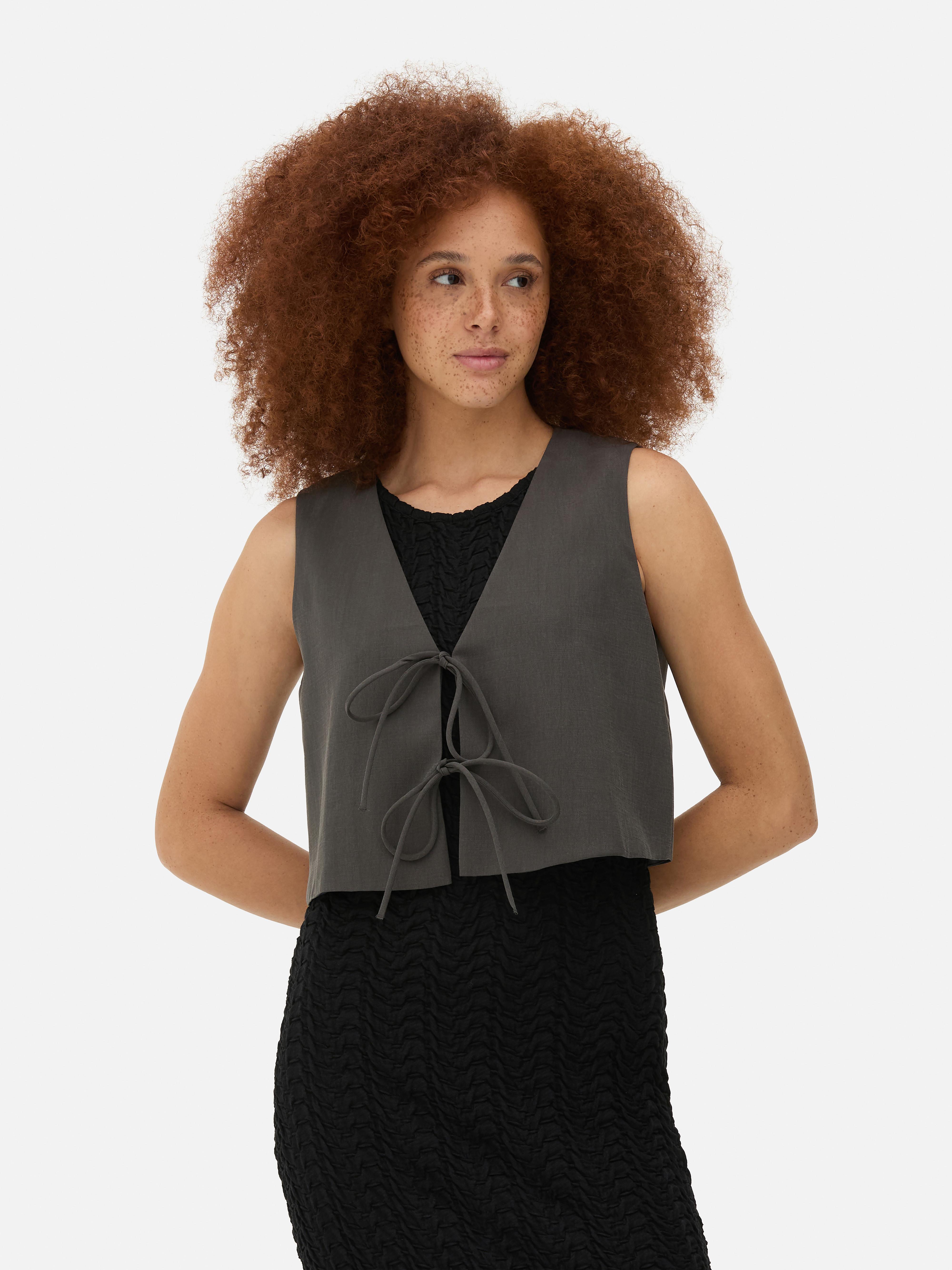 Grey waistcoat primark store