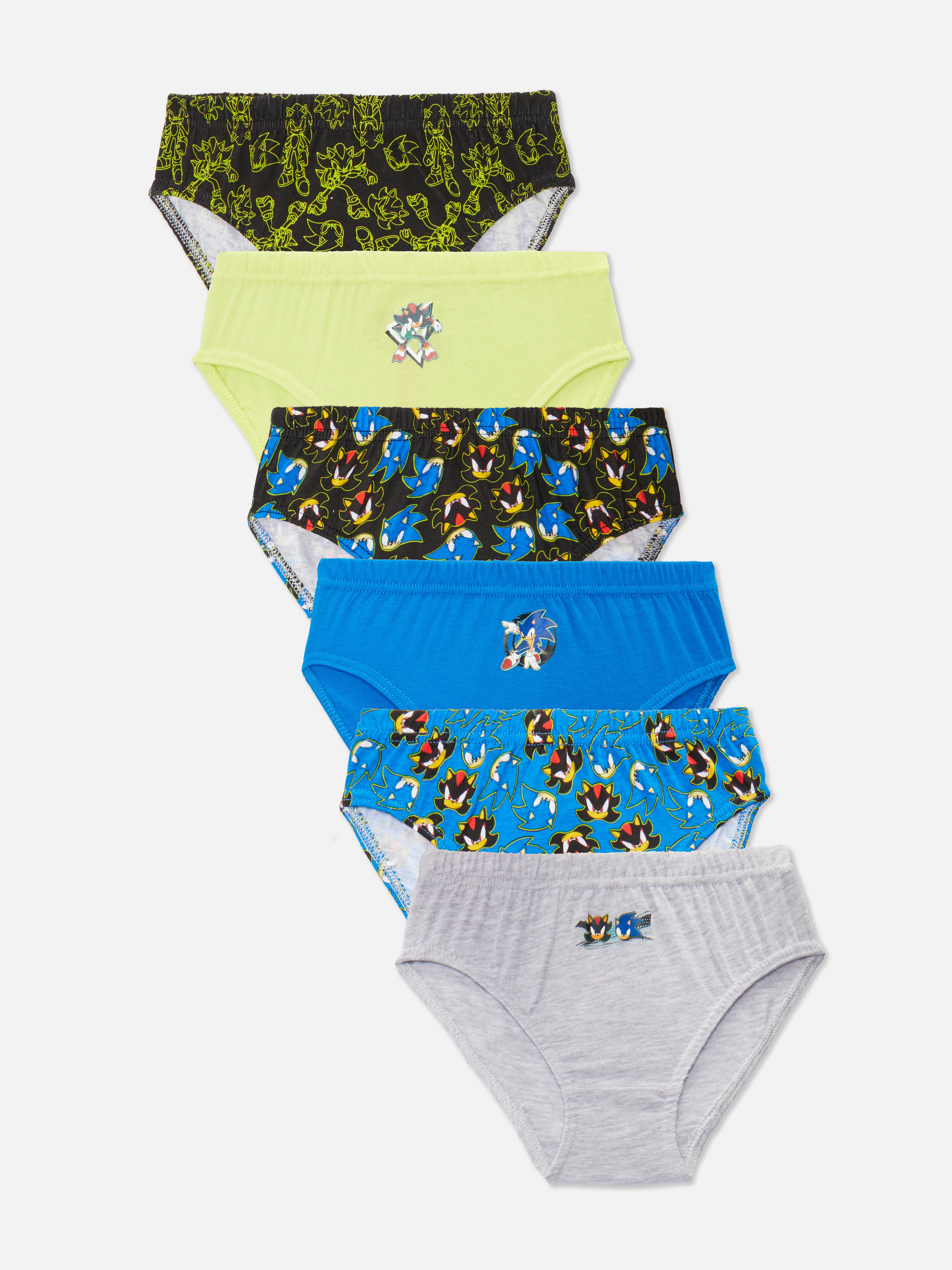 thumbnail image 2 of Sonic The Hedgehog Boys Boxer Shorts – 2-Pack, Ages 2-8 Years, Cotton Blend 2 of 2