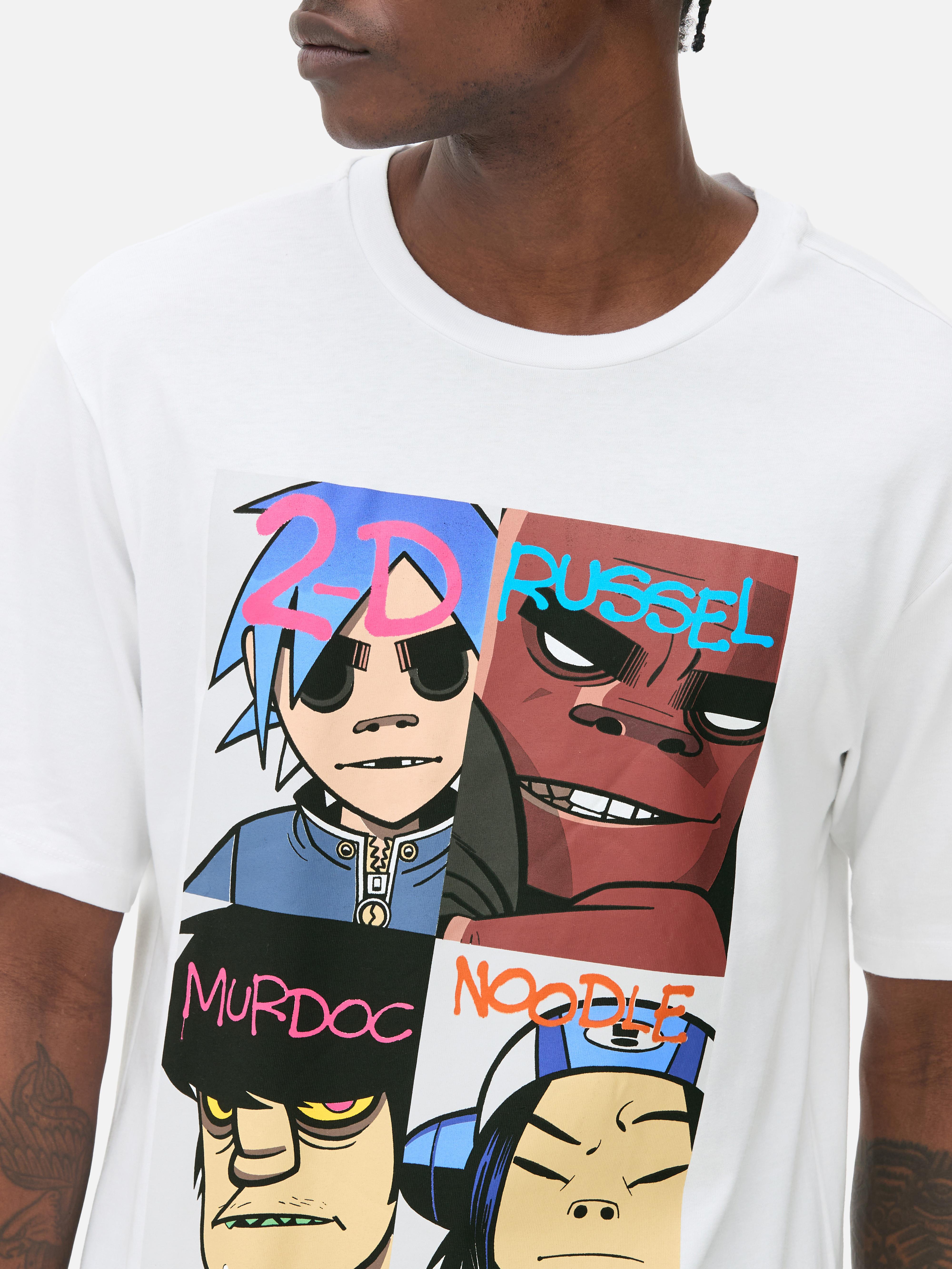 Gorillaz t shirt best sale