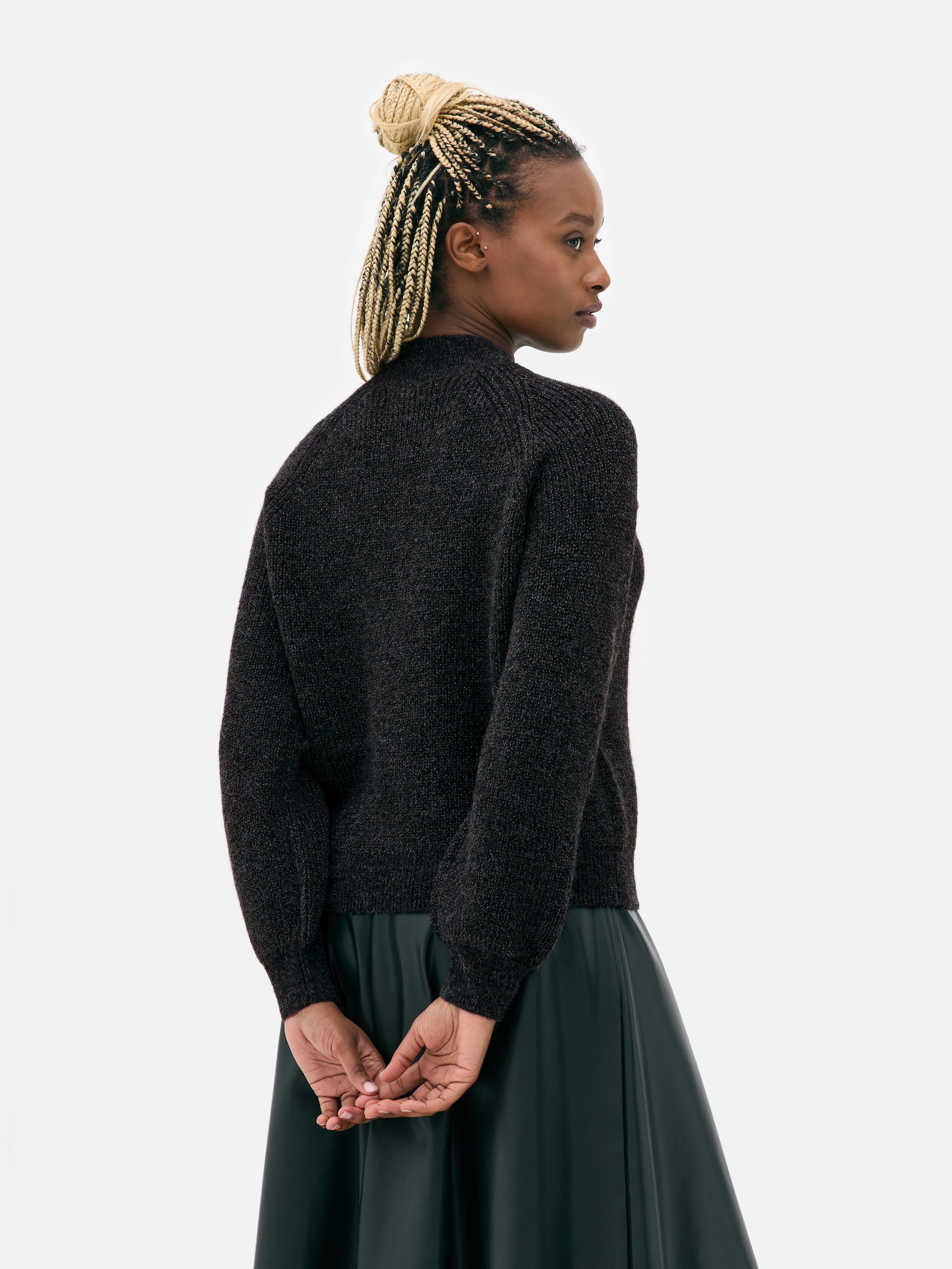 Jersey De Cuello Alto Primark Mujer Azul Marino Cálido Y Cómodo