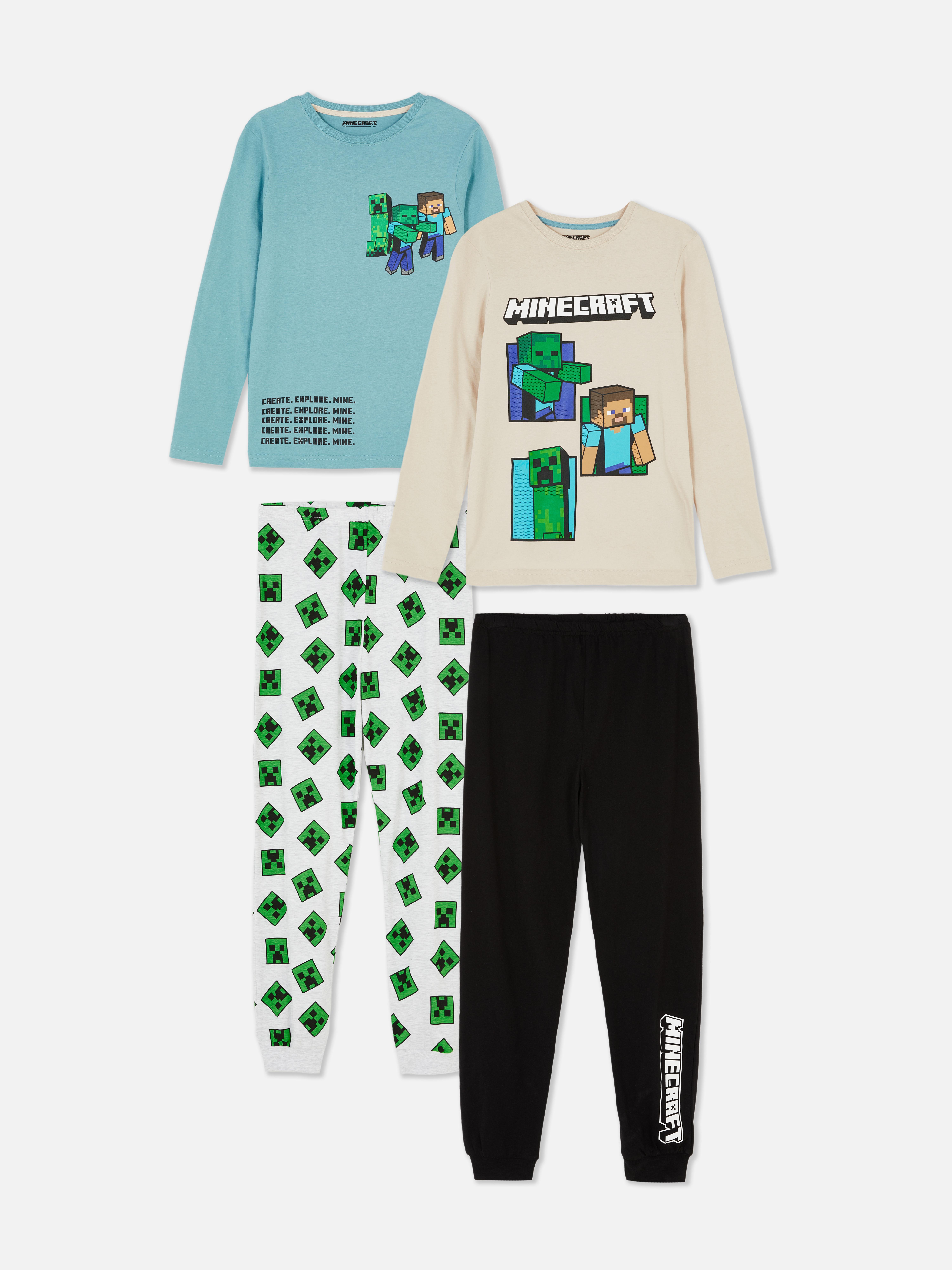 2pk Minecraft Long Pyjamas