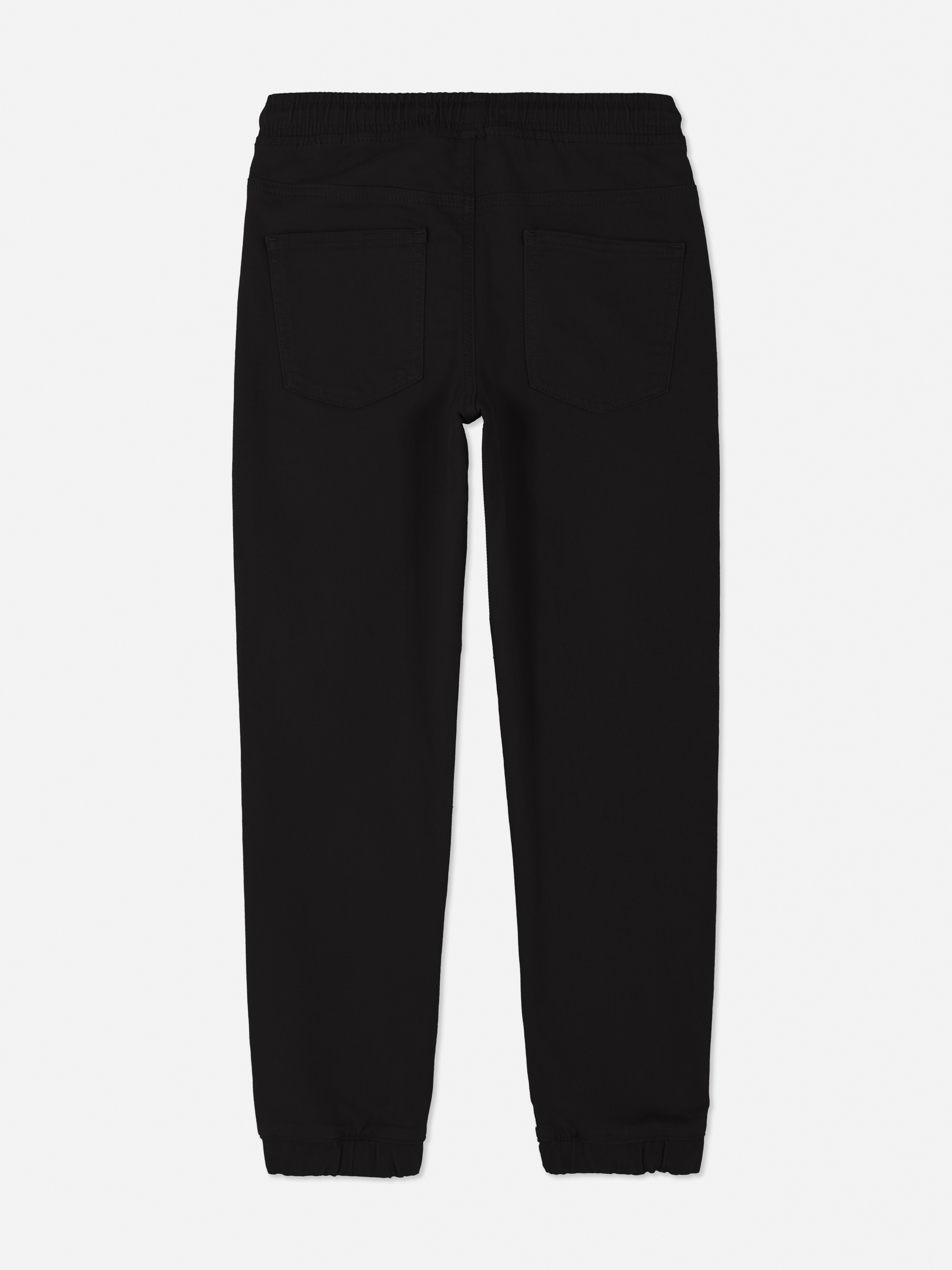 Jogger-Jeans mit Kordelzug
