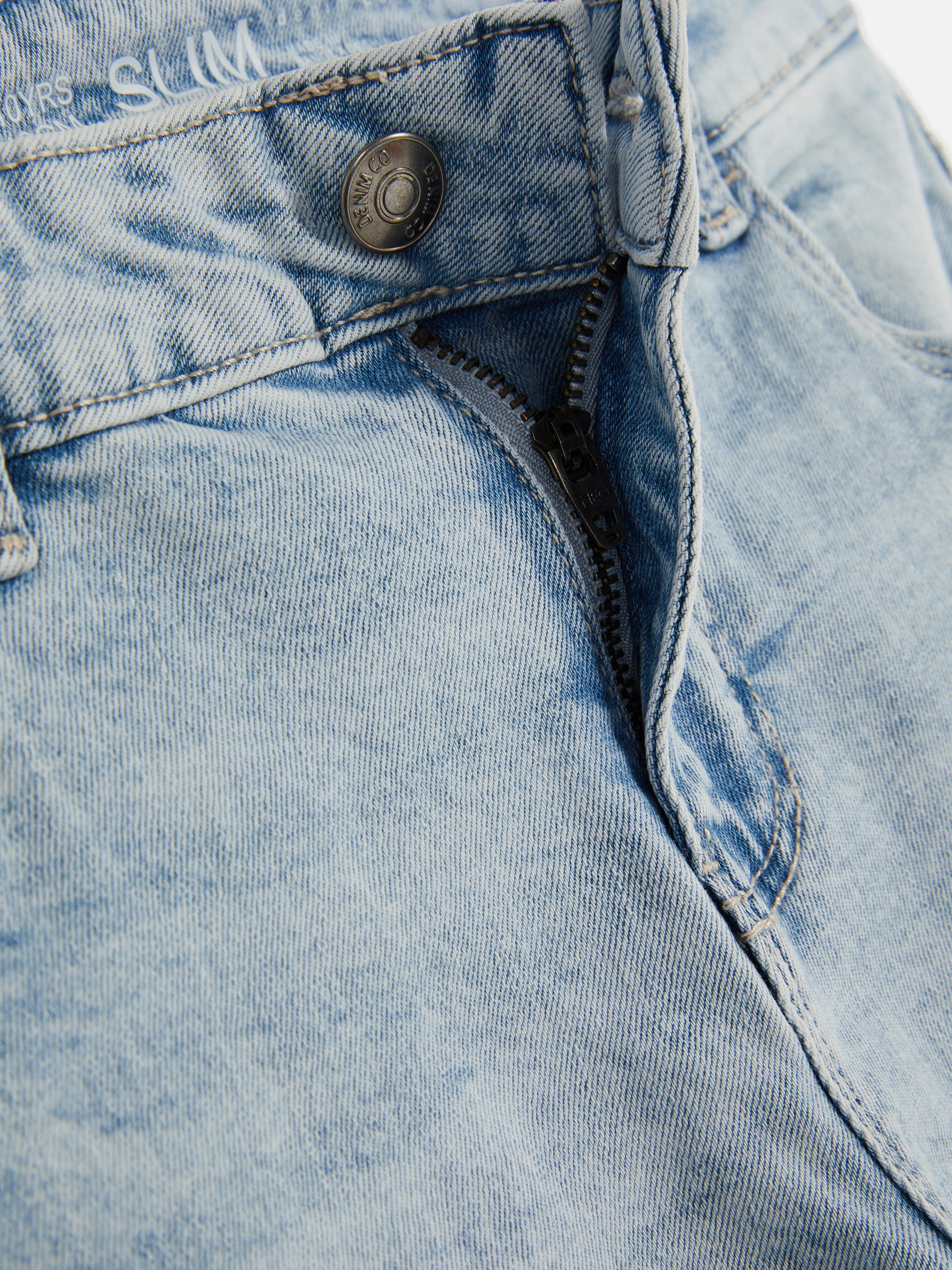 Slim Leg Denim Jeans
