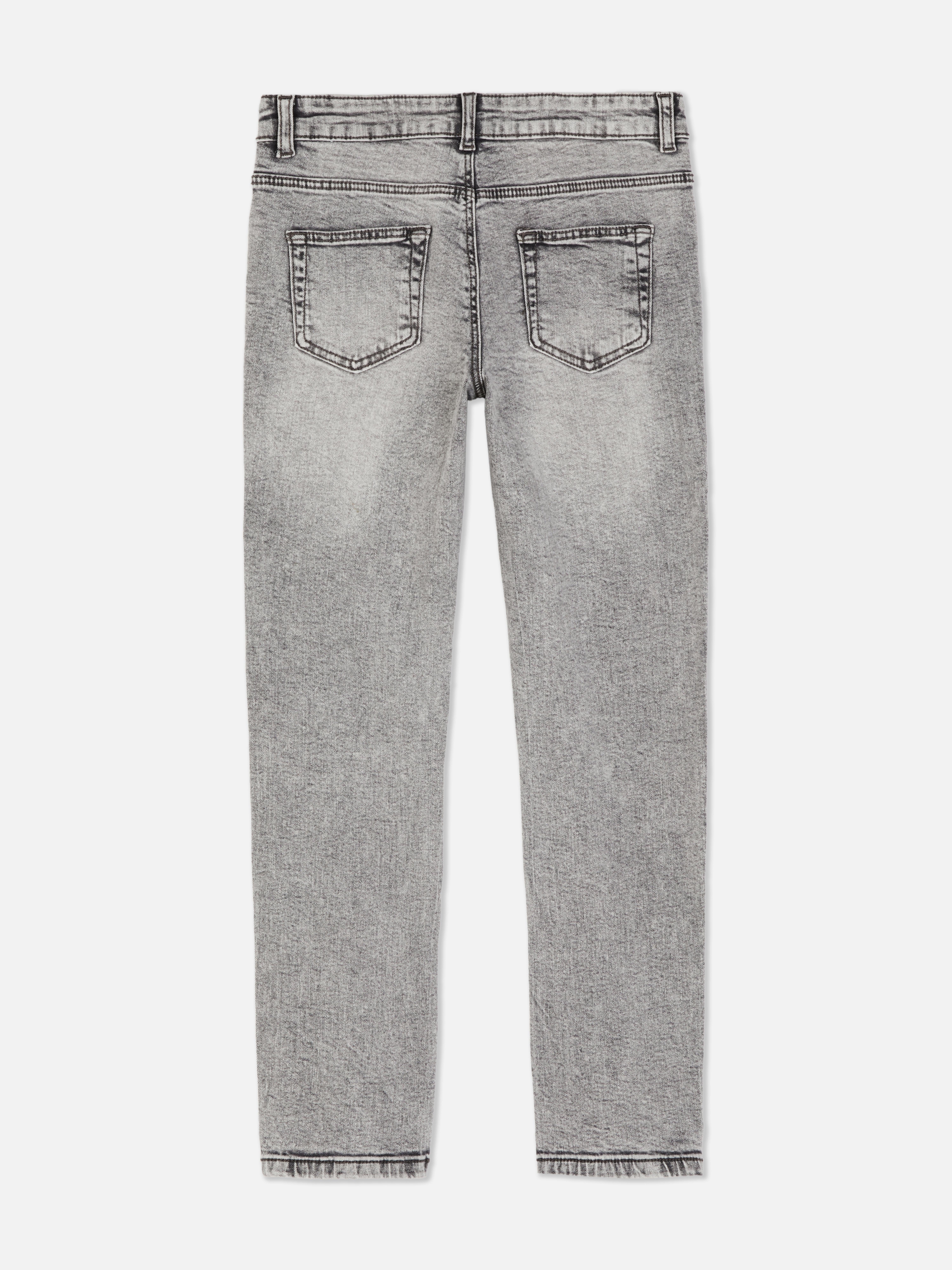 Denim-Jeans mit schmalem Bein