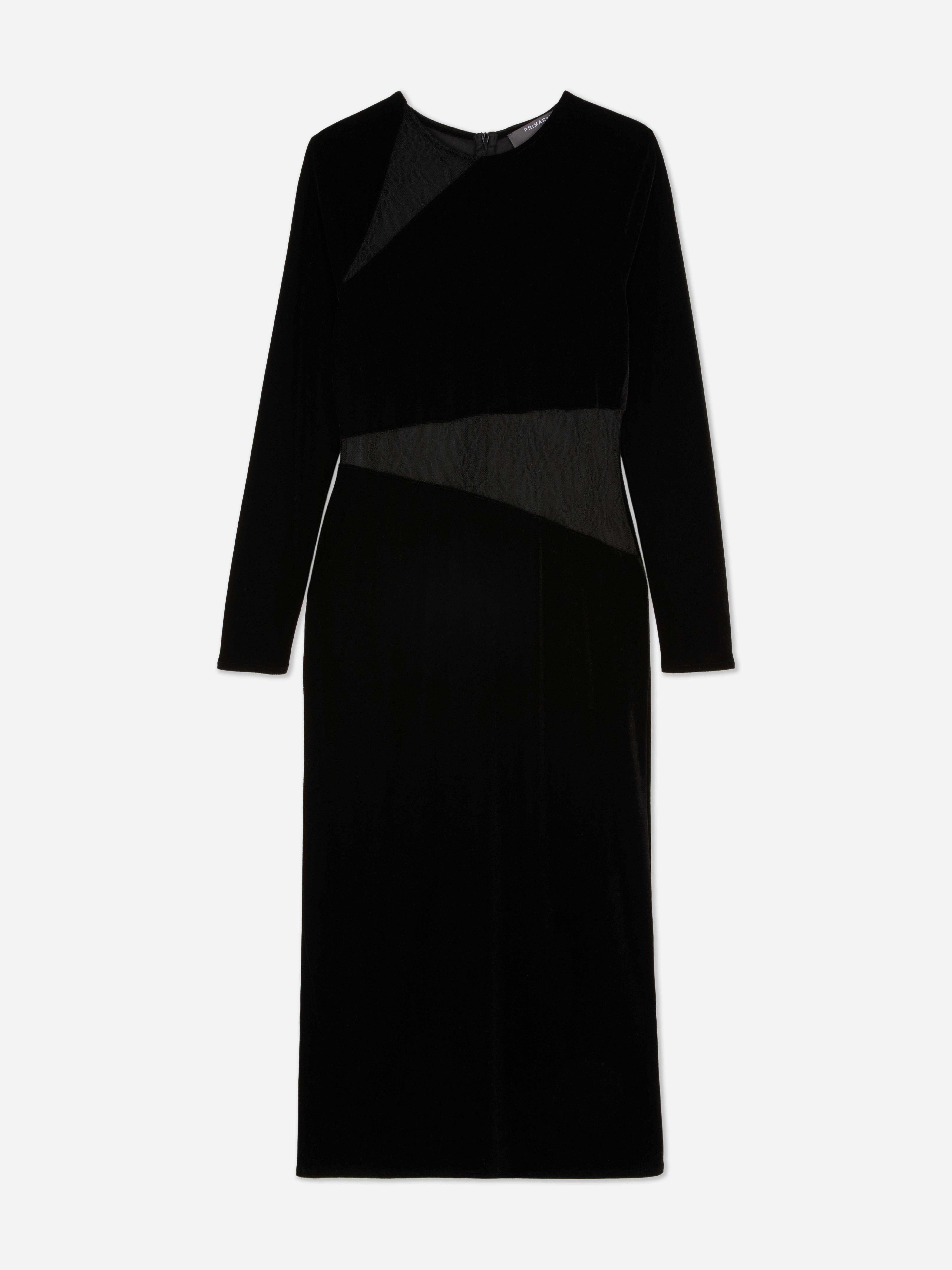 Velvet dress primark discount
