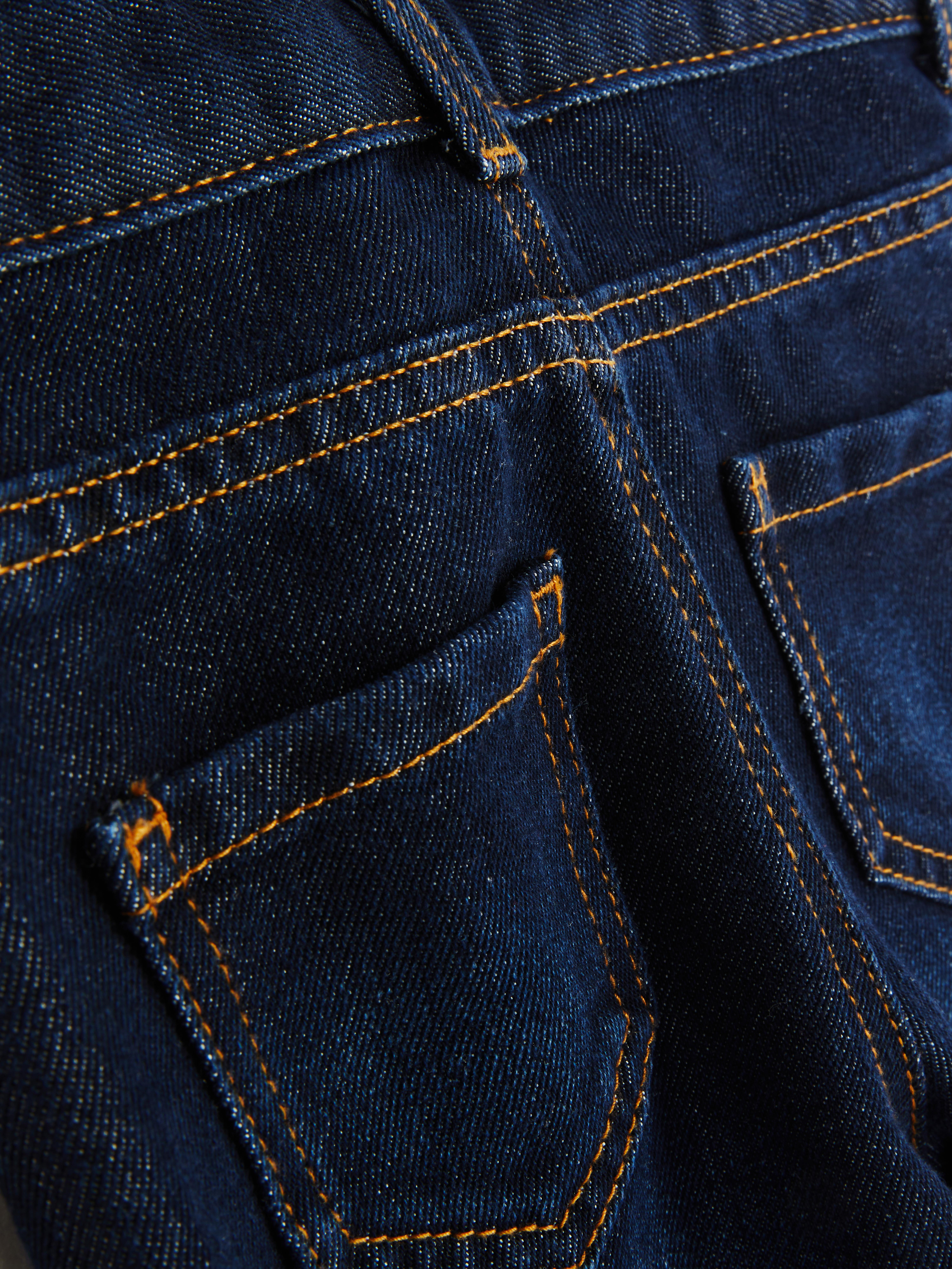 Denim Jeans mit geradem Bein