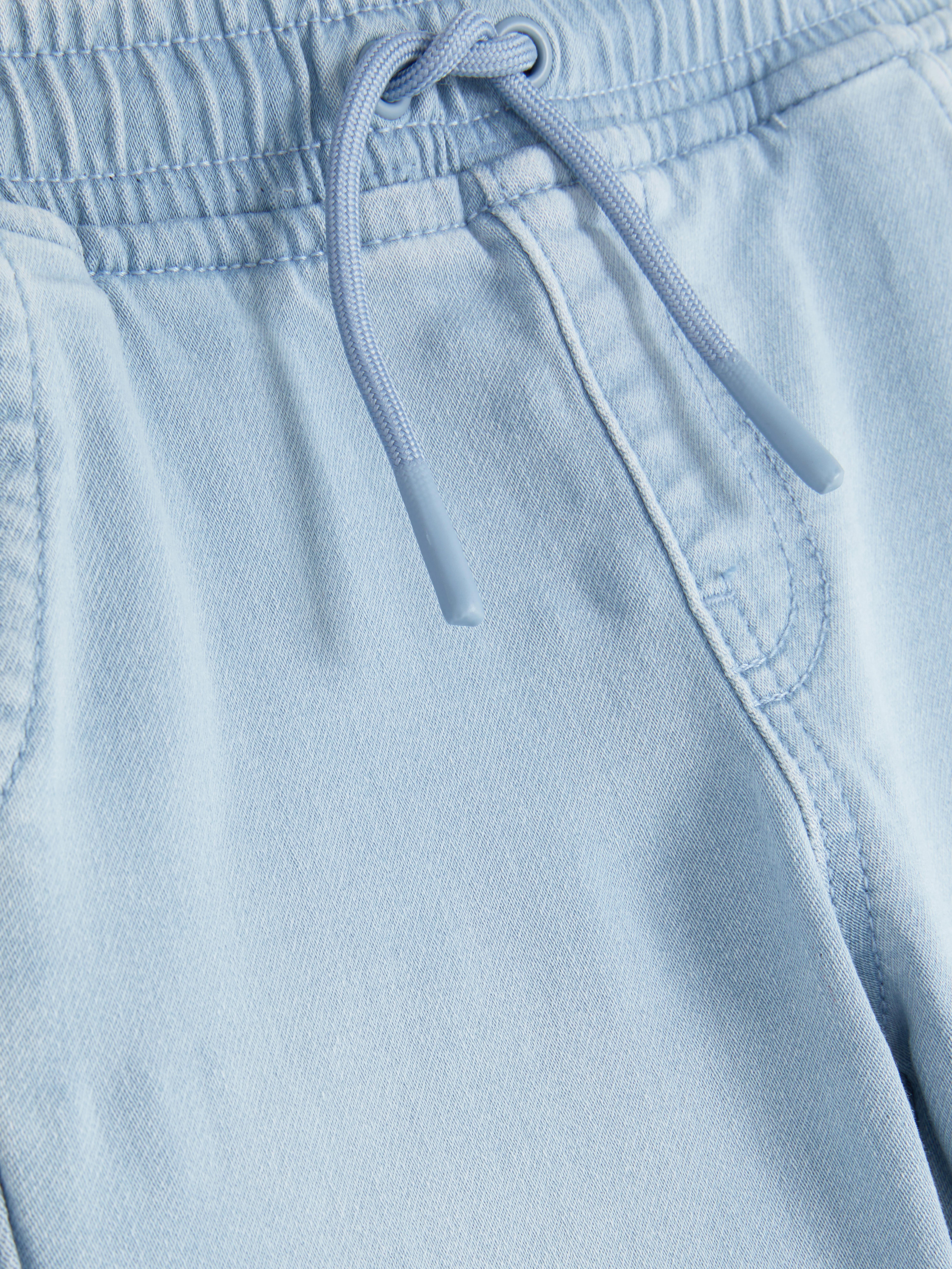 1,5-7 años | Joggers vaqueros con bajos ajustados