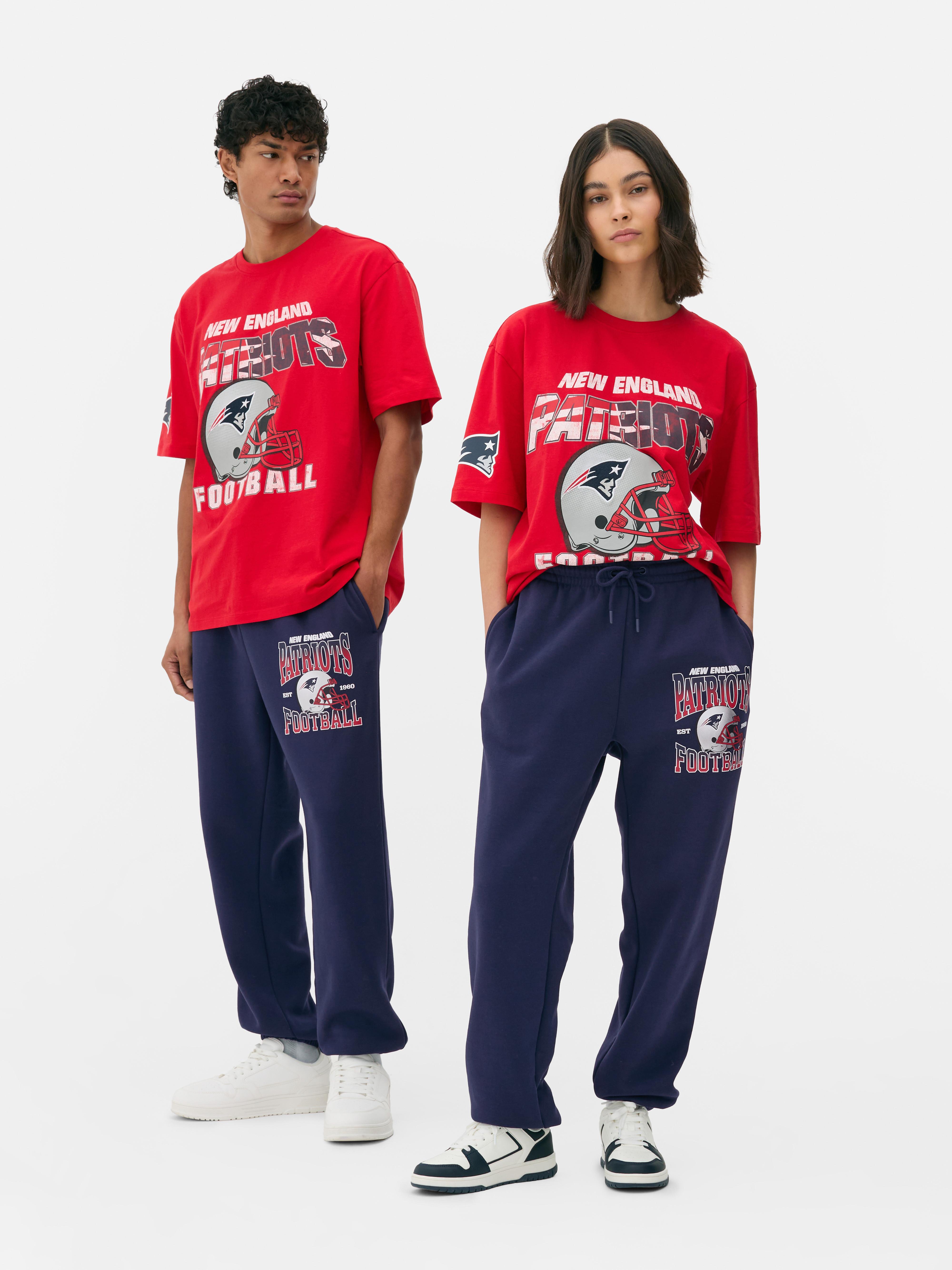 Women s Navy NFL New England Patriots Joggers Primark