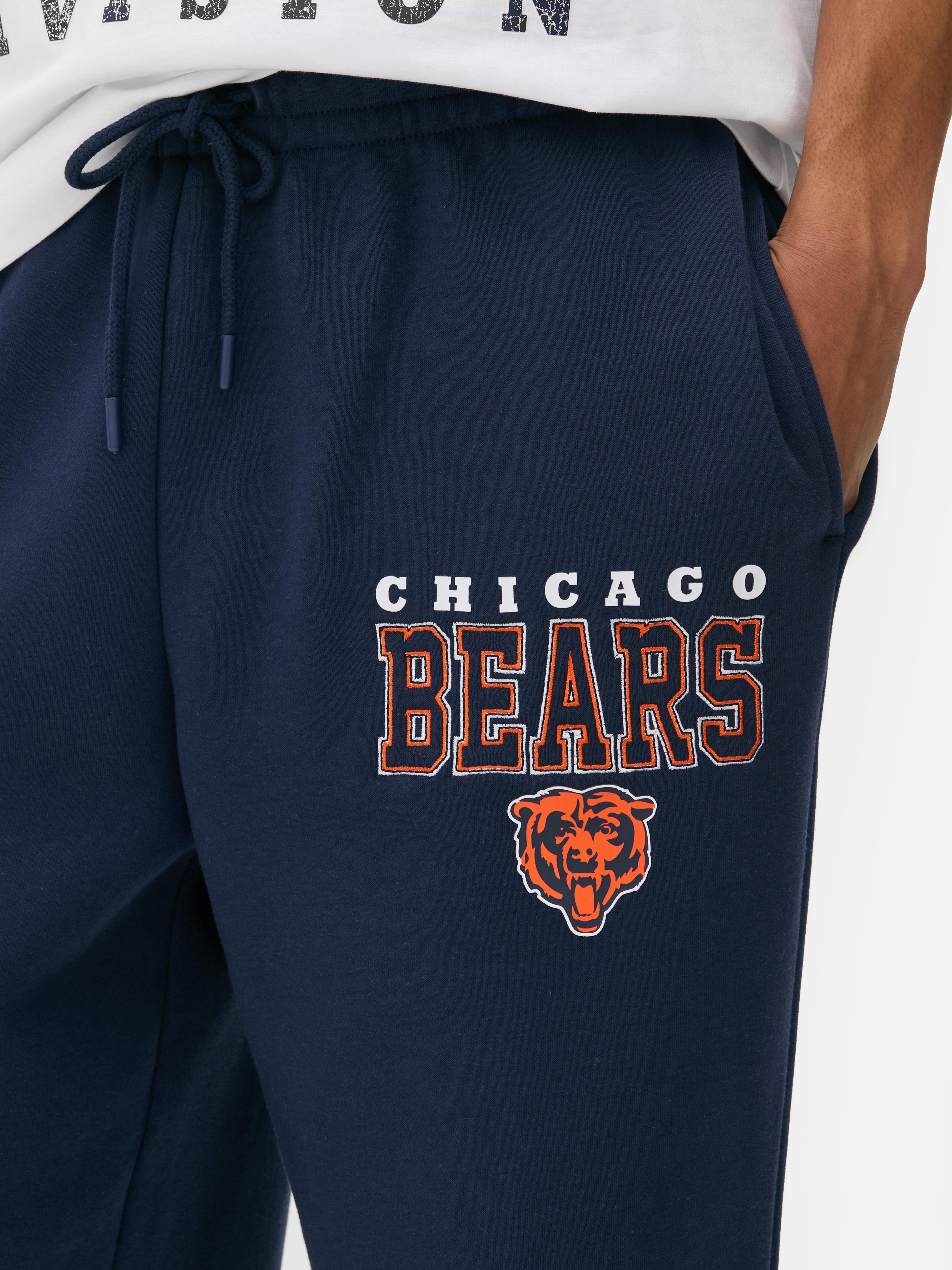 Women s Navy NFL Chicago Bears Joggers Primark