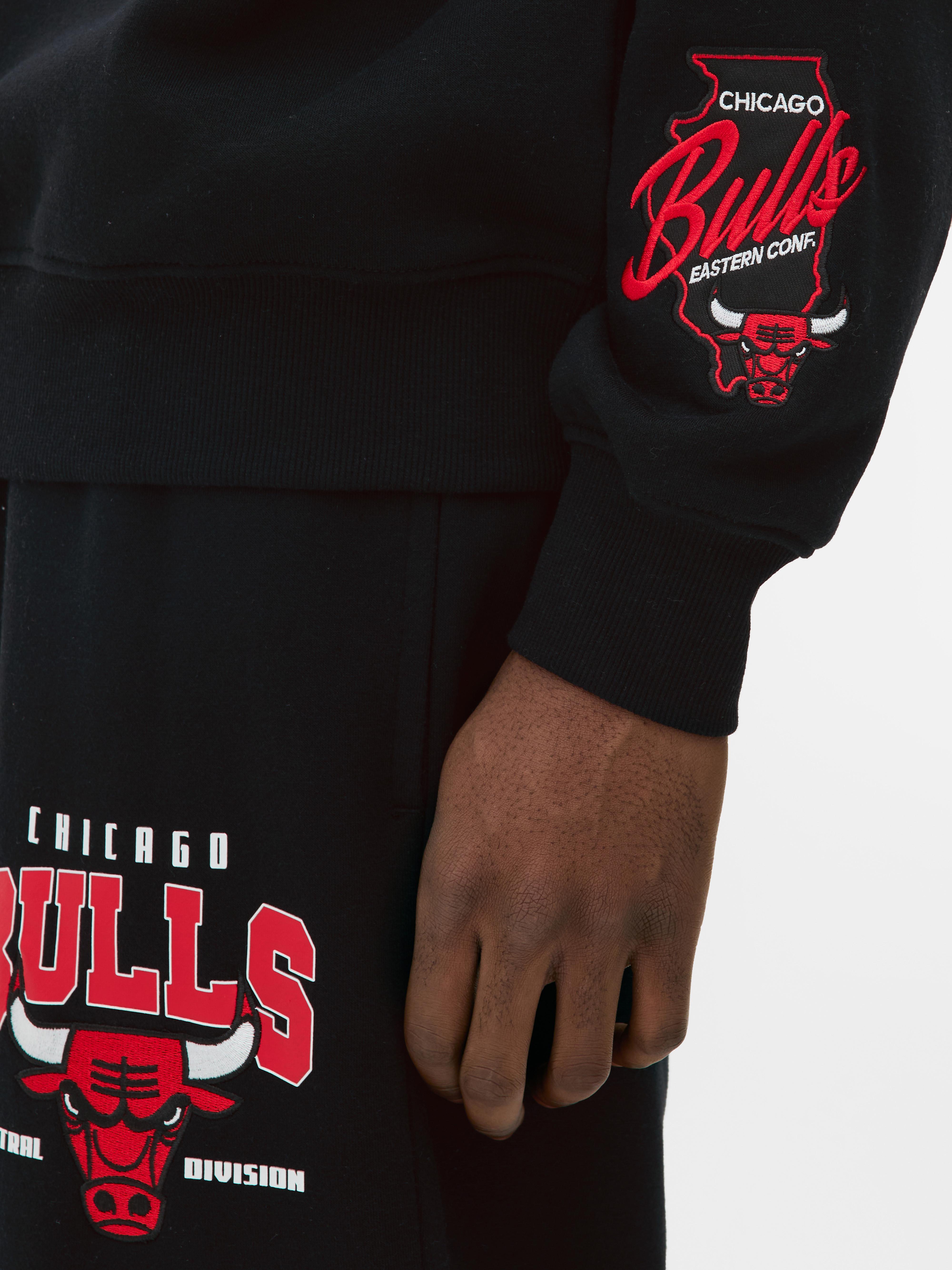 Mitchell & Ness x NBA Chicago Bulls Sweatshirt 'Black' MNJYFWHD23092007