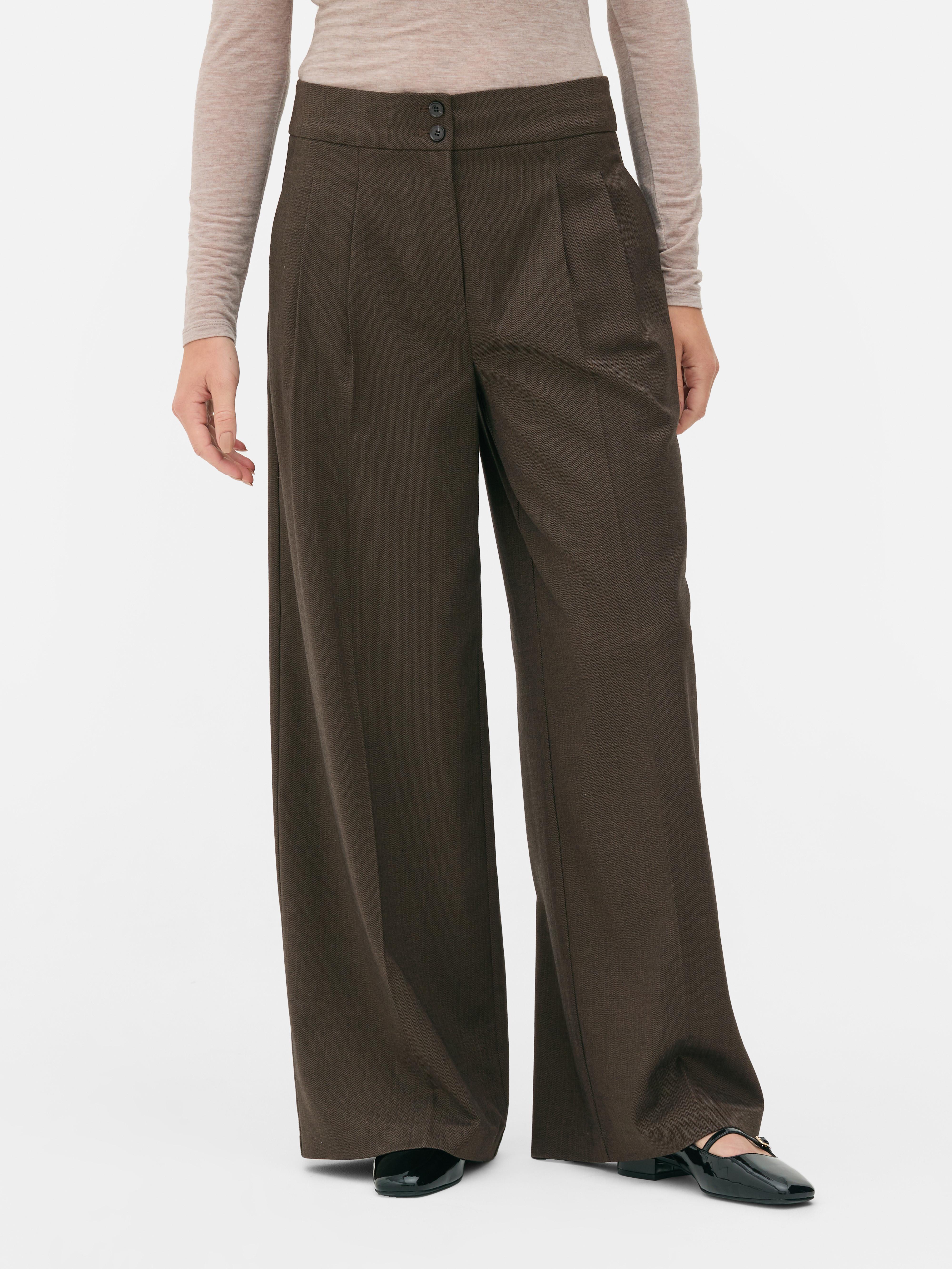 Primark wide leg trousers hotsell