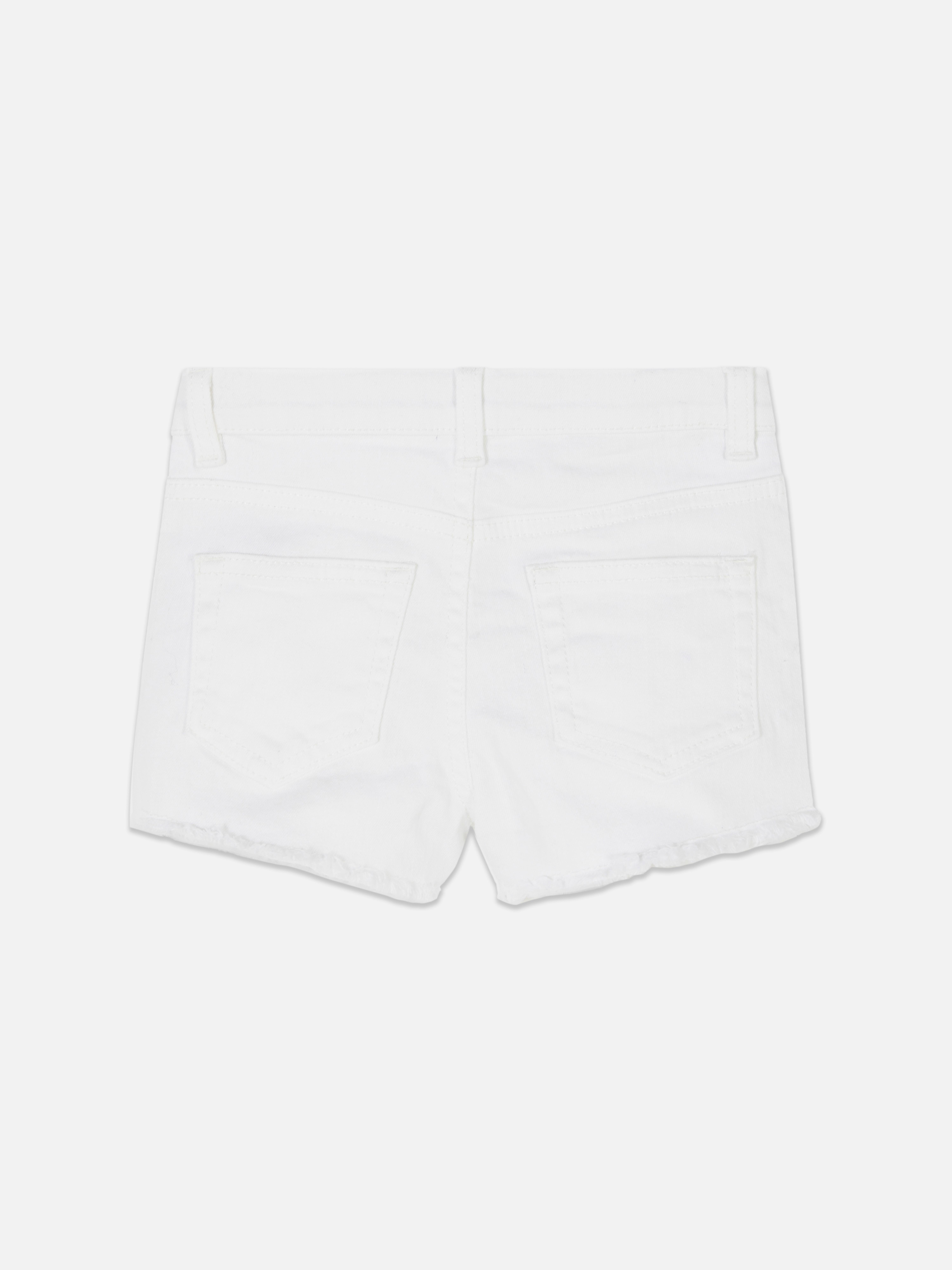 Pantaloncini jeans a vita media
