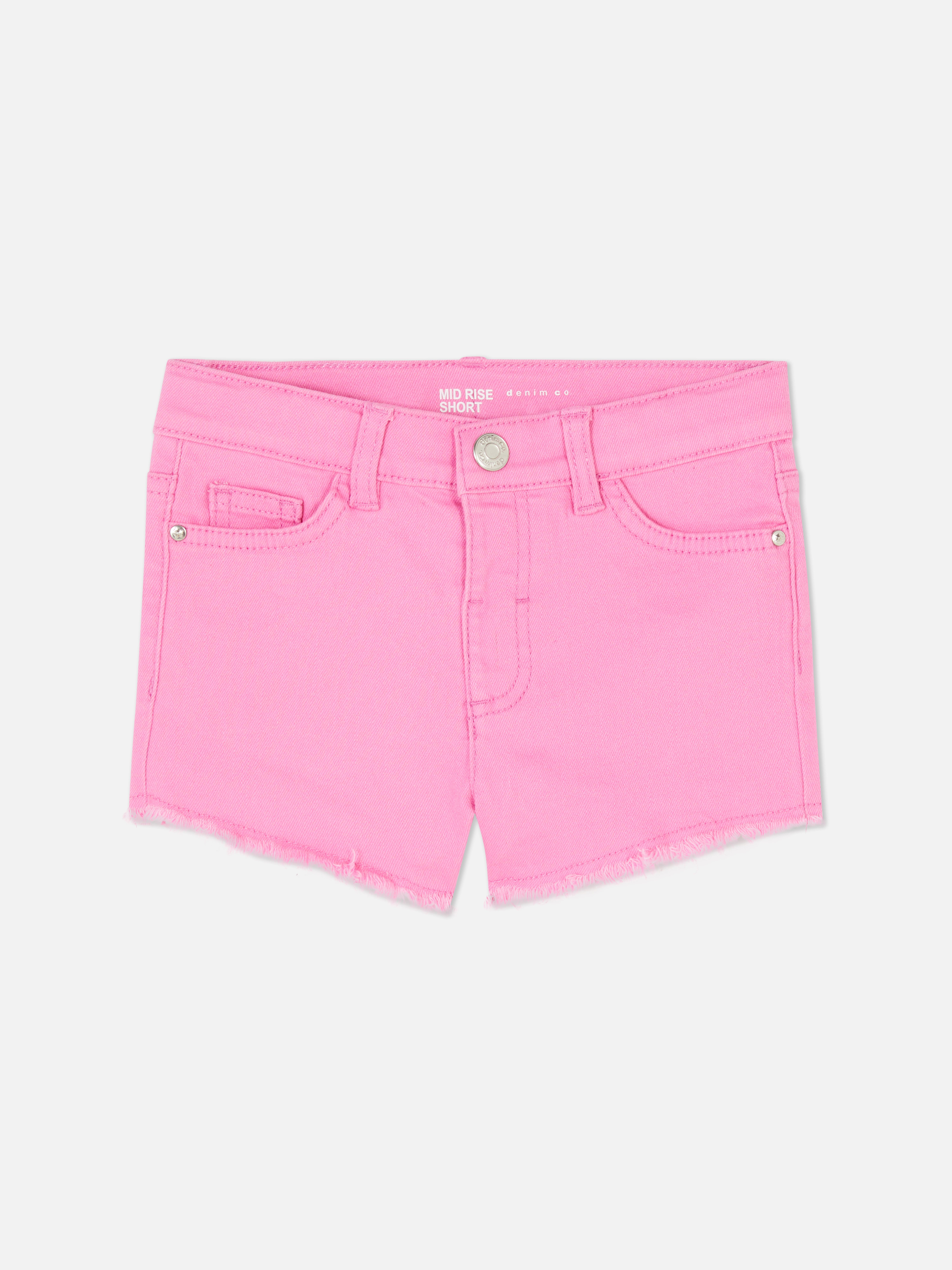 Pantaloncini jeans a vita media